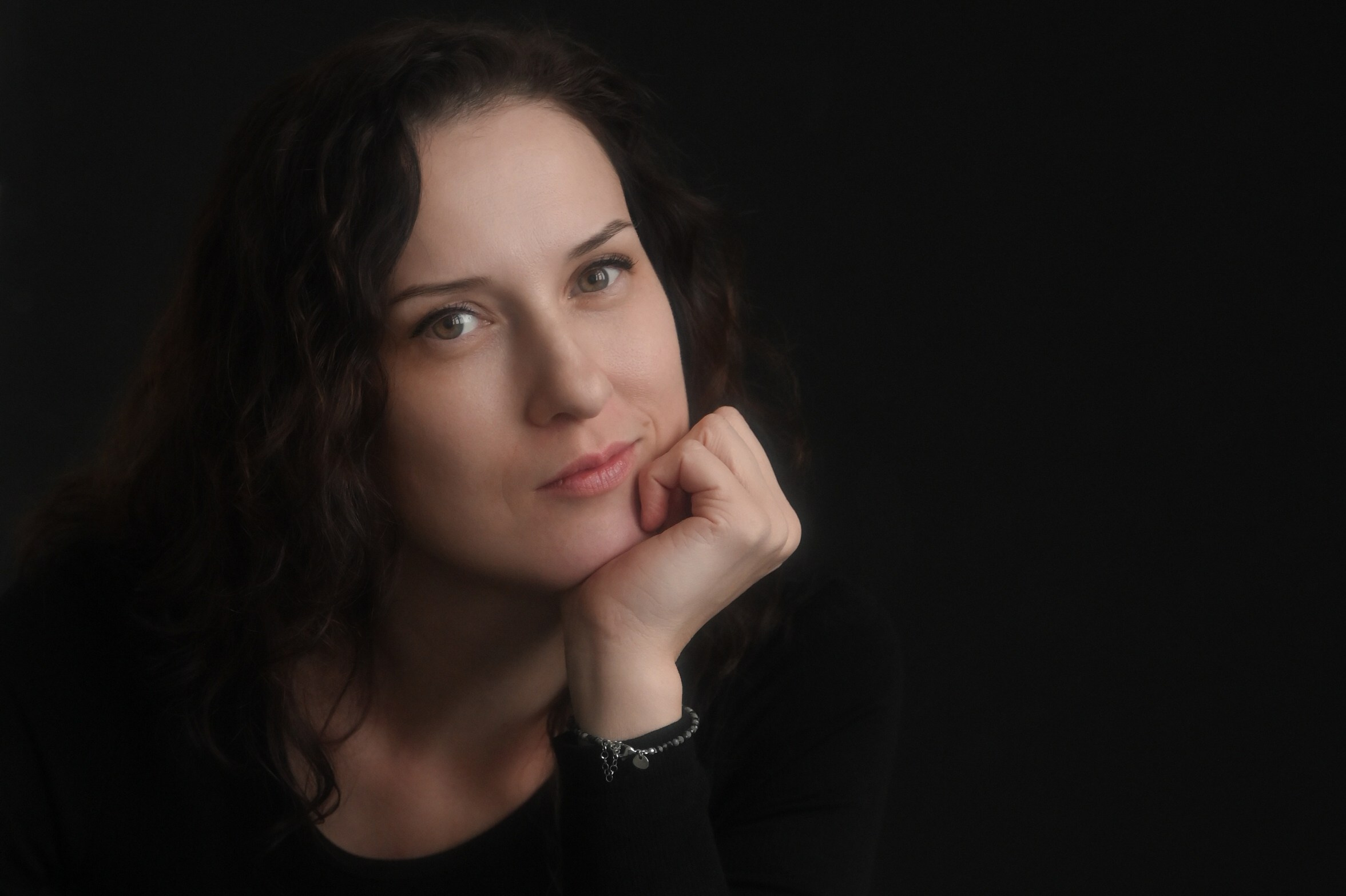 Потретная женская фотосессия. Портретный фотограф в Москве Казьмина Олеся