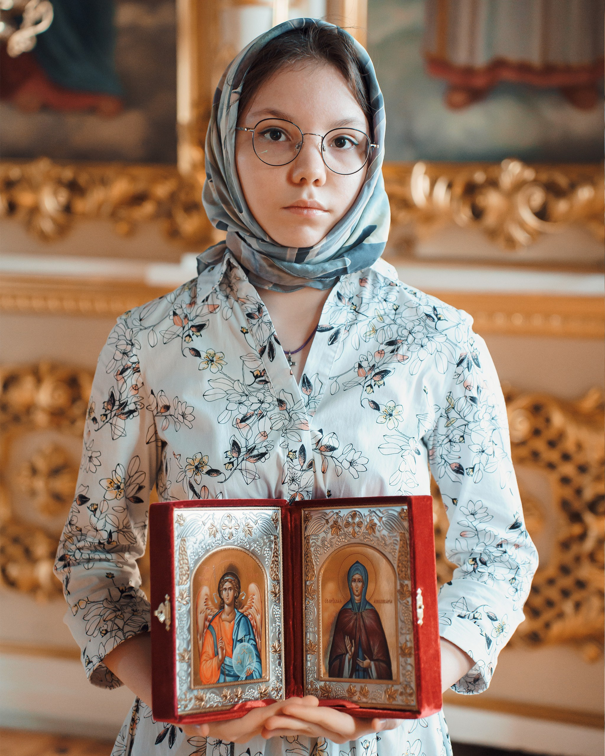 Фотосессия крещения ребенка в Томске