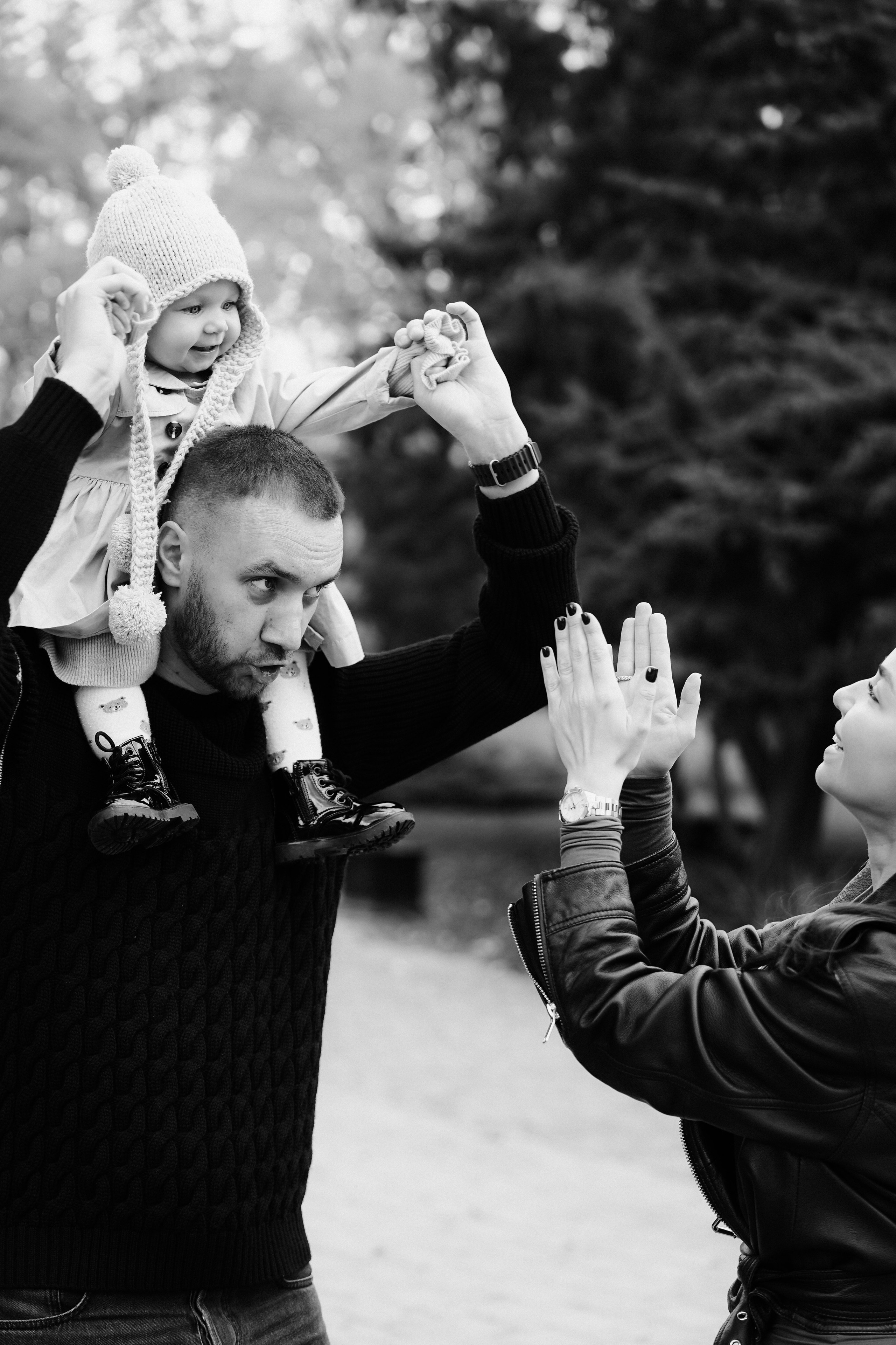 Семейная фотосессия осенью. Фотограф с психологическим образованием