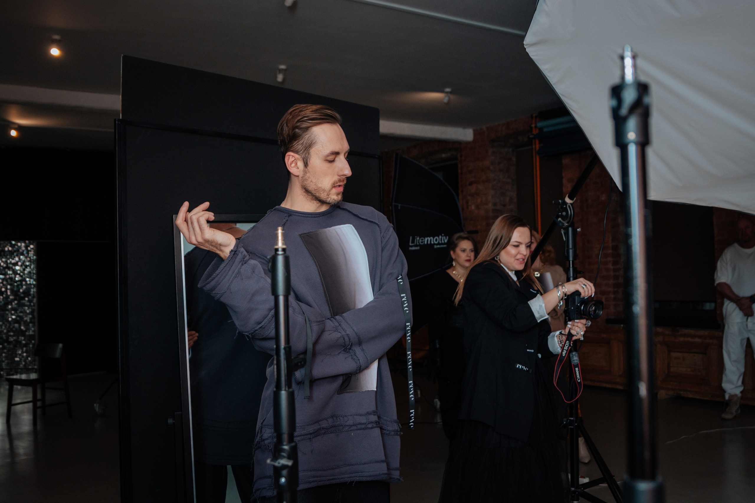 #backstage со съёмок проекта ReVe ПРЕОБРАЖЕНИЕ, Бренд одежды | reve. Портретный фотограф в Санкт-Петербурге Дмитриева Наталия