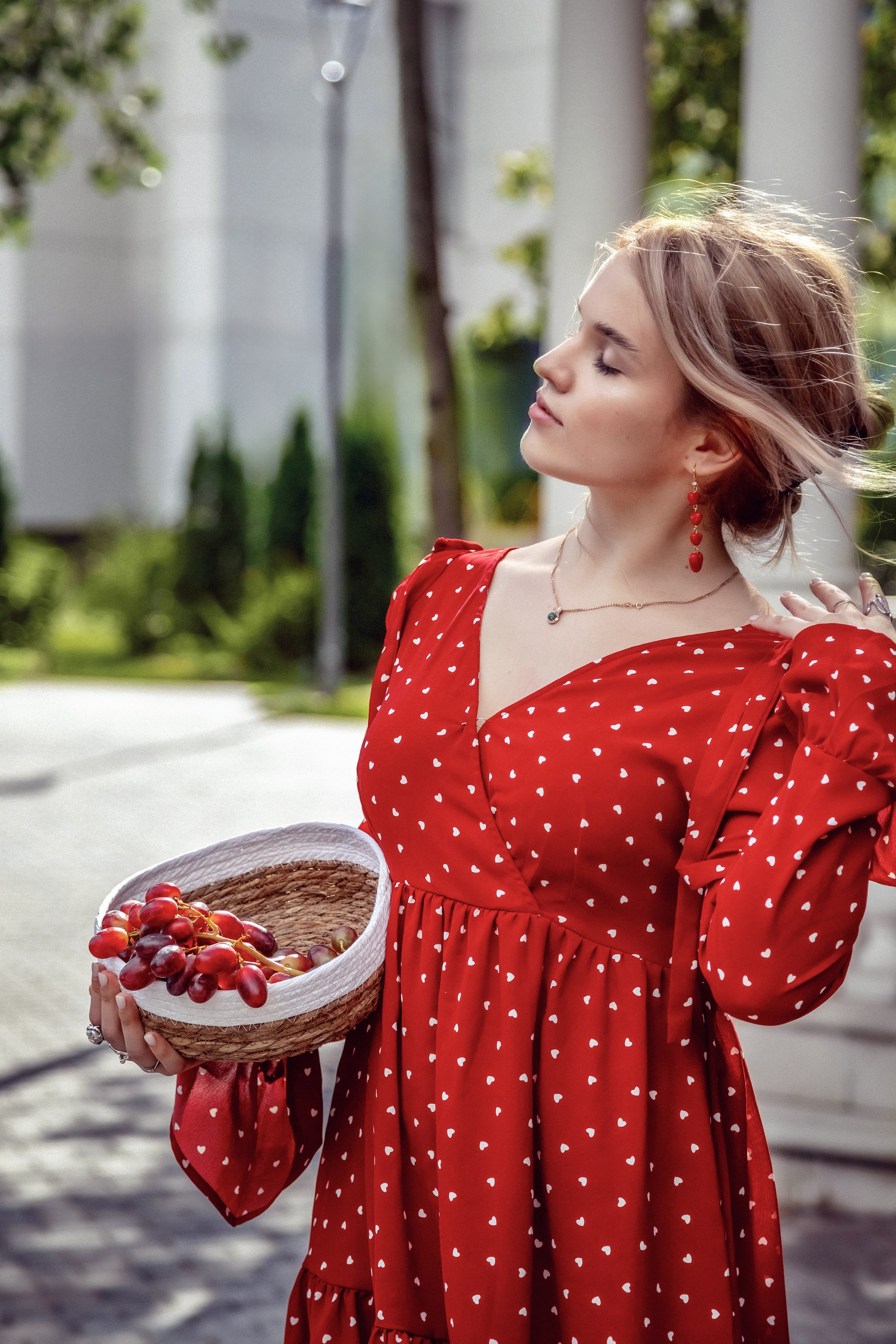 Фотопроект «Девушка с виноградом». Фотограф Алина Лебедь