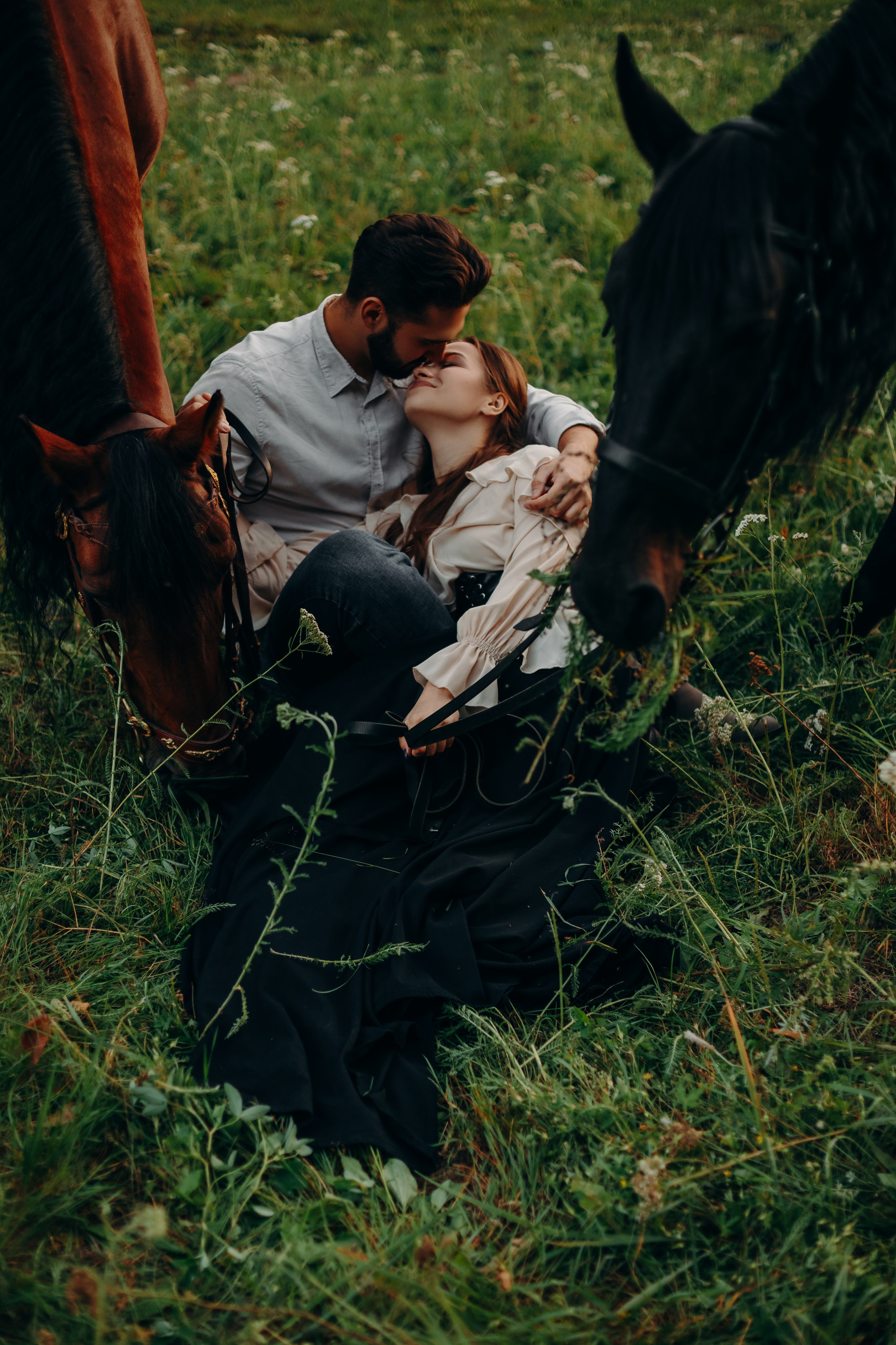 LOVESTORY С ЛОШАДЬМИ. Анна Молчанова конный фотограф в Тюмени | фотосессии с лошадьми Тюмень