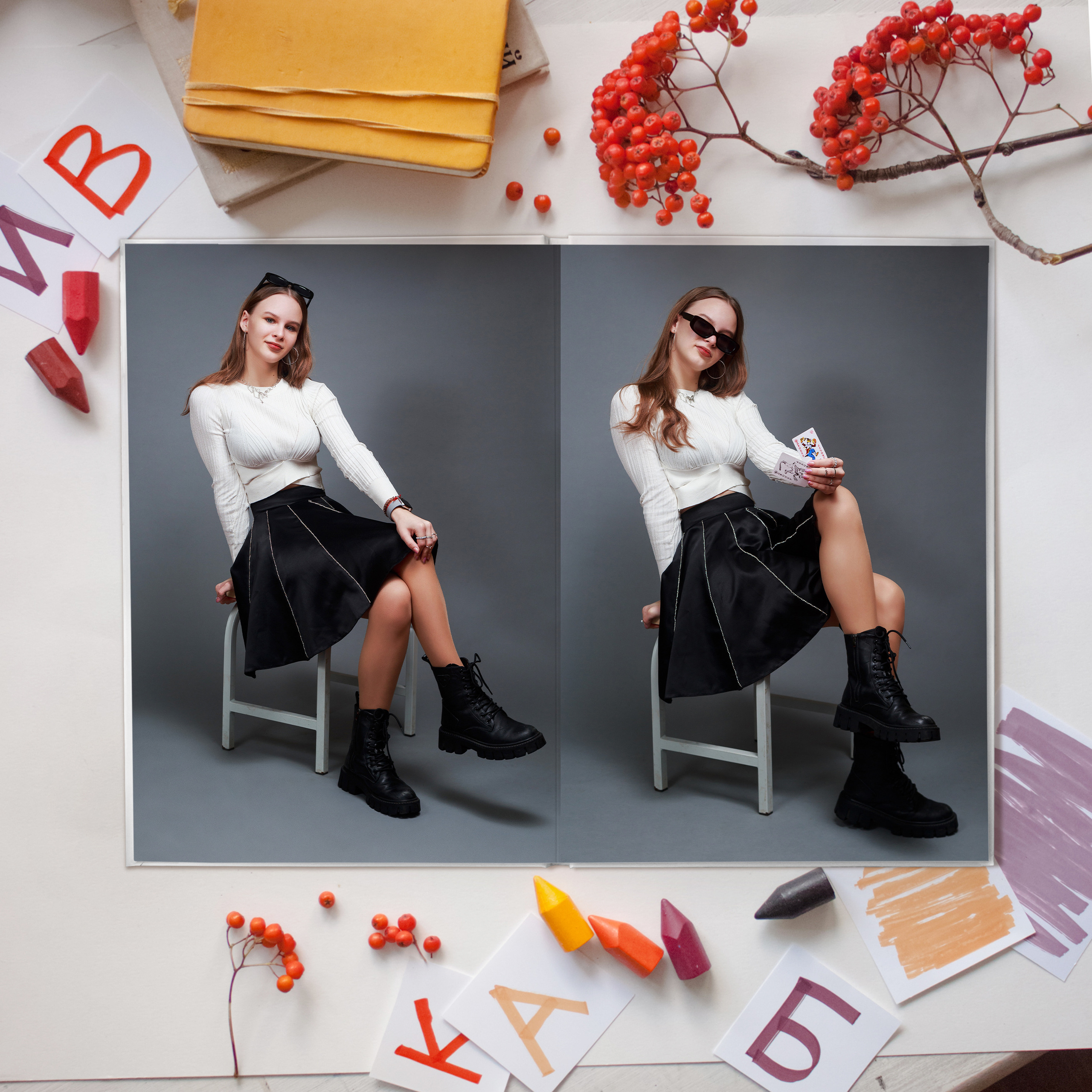 Черный альбом 9 класс. Выпускные альбомы в Твери и области