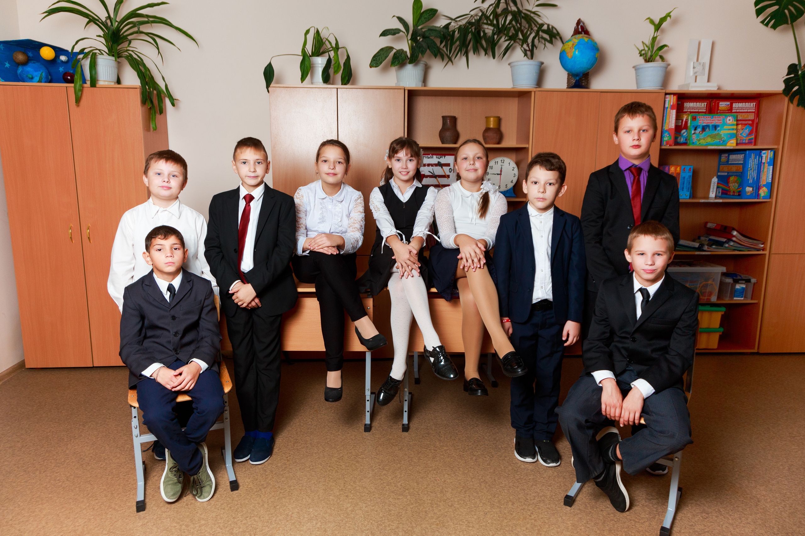 Групповые фото 4 класс. Выпускные альбомы в Твери и области