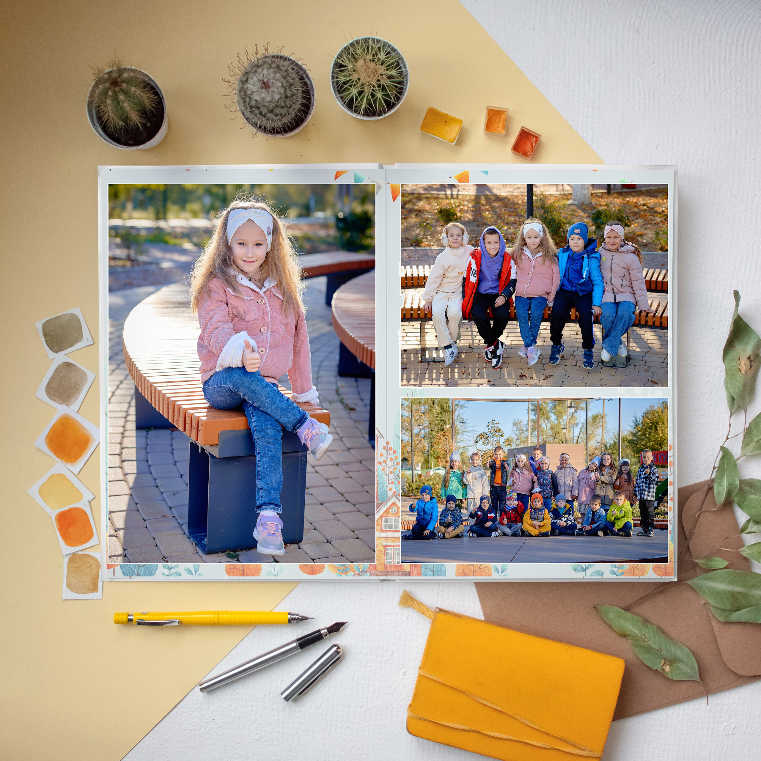 Альбом для детского сада 3 сезона. Фотограф Выпускные альбомы Таганрог Сергей Коробченко