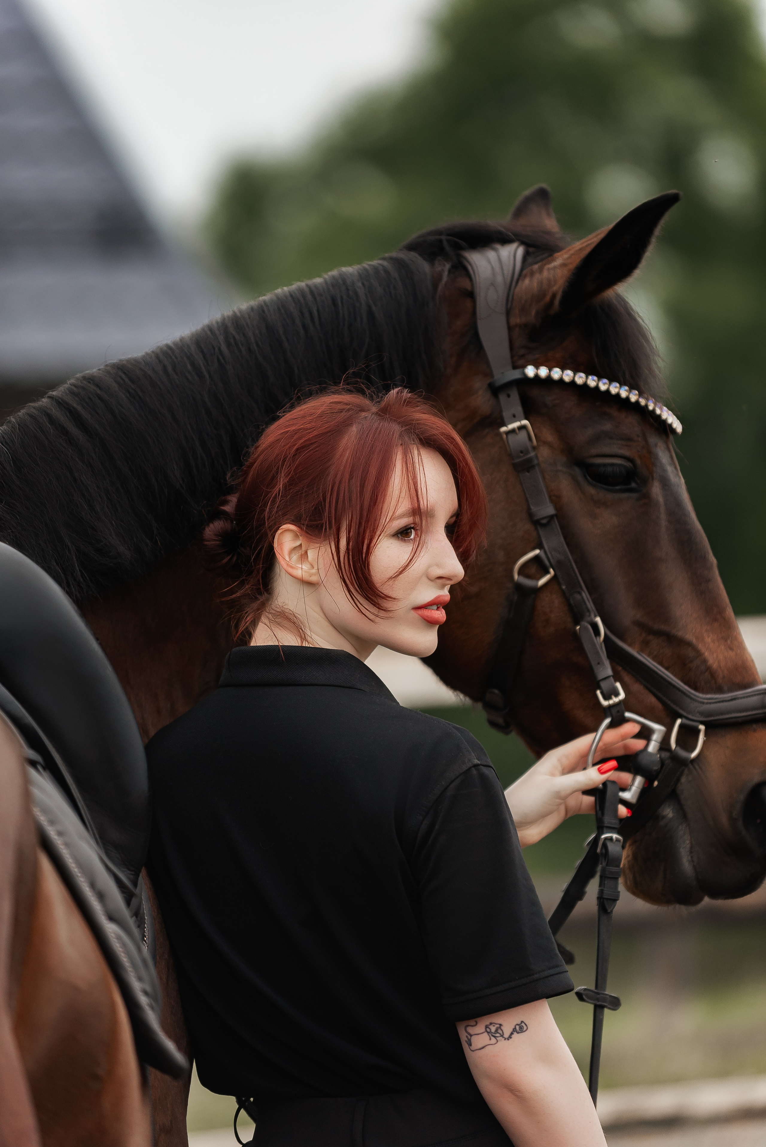 Ольга и Шерави. Куракина Дарья • Конный фотограф