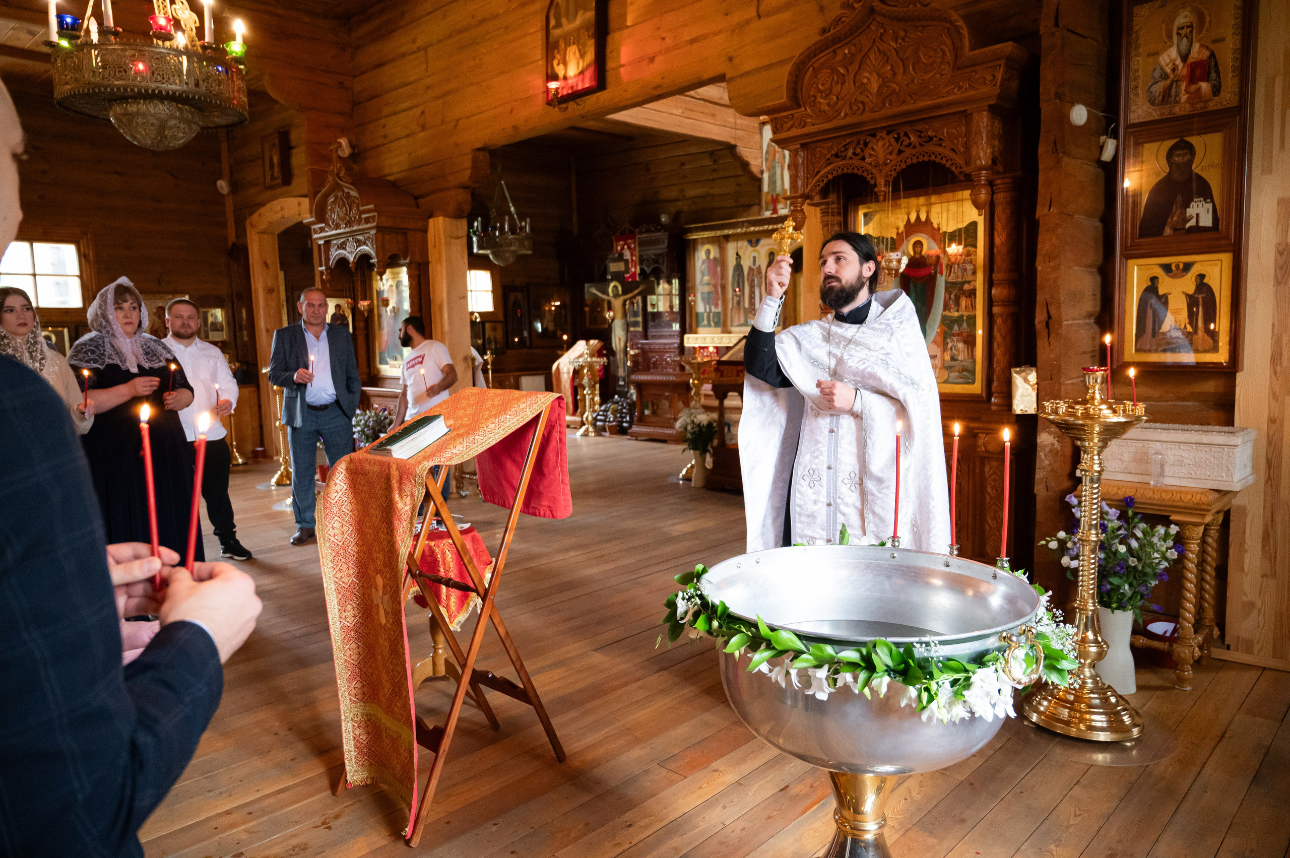 Крещение. Портретный и свадебный фотограф в Москве Анастасия Терентьева