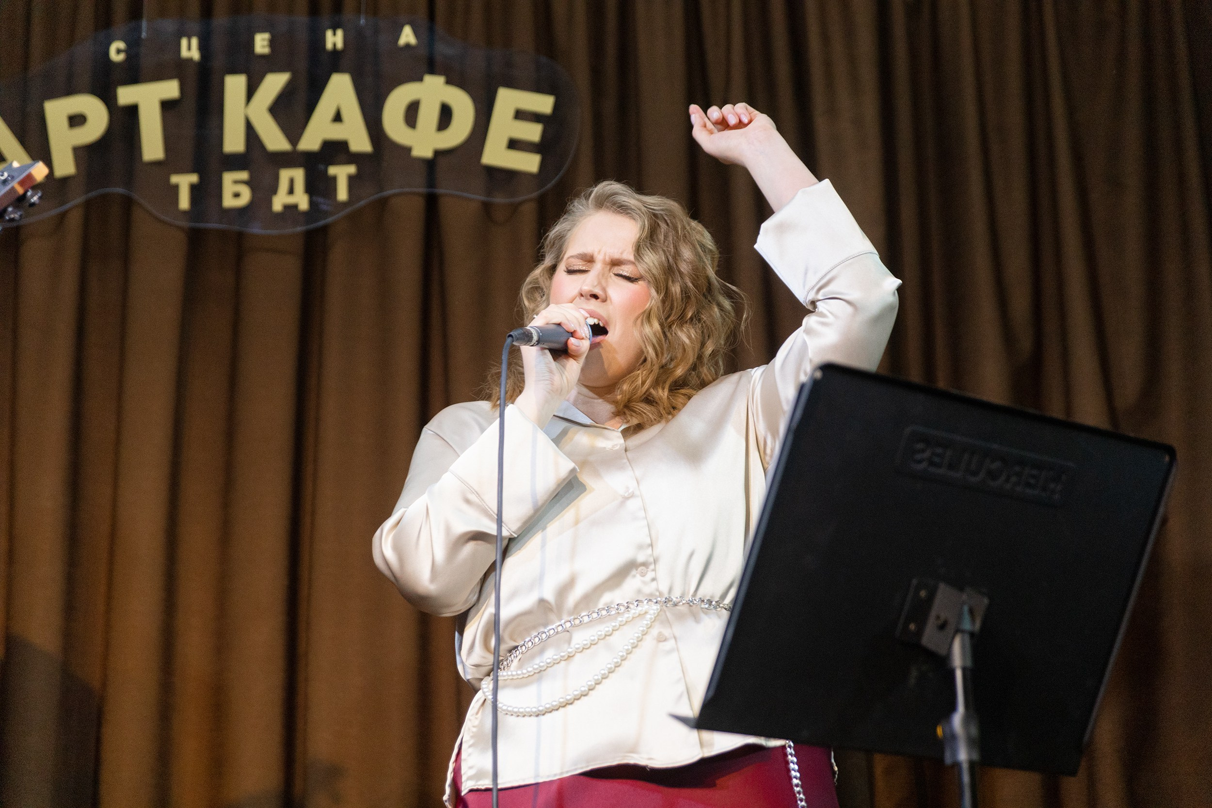 Выступление YOLO band в арт кафе. Фотограф Тюмень