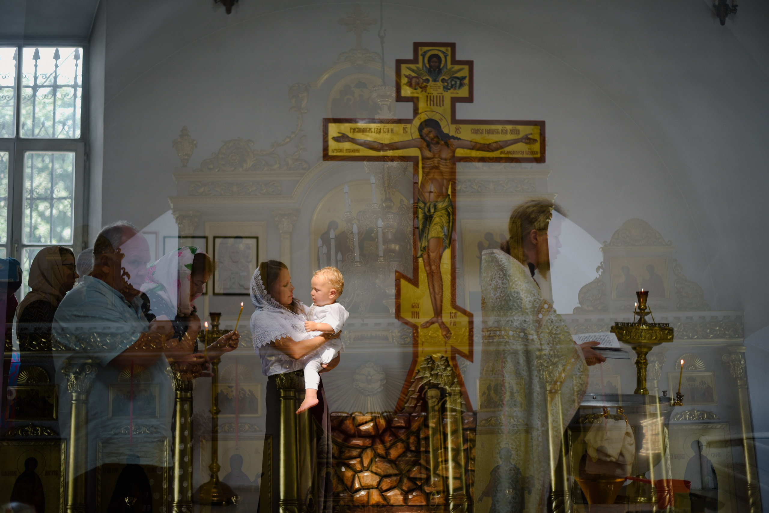 Крещение Леонида. Фотограф Лола Волна, город Москва
