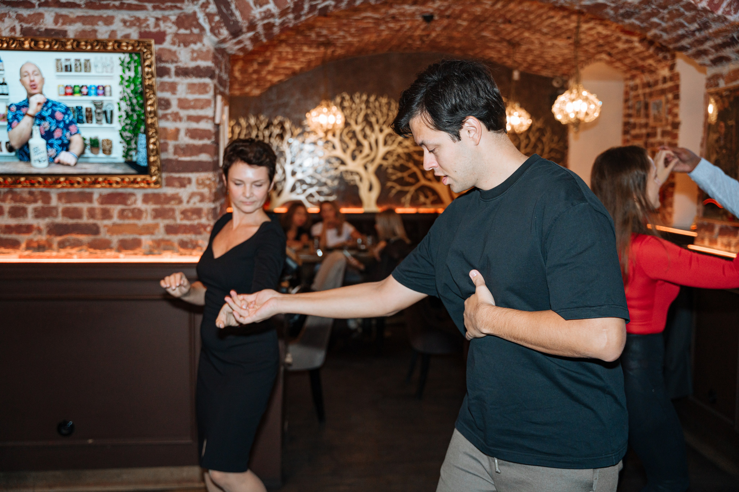 Вечеринка Андрэ, бачата, Джинотека. Портретный фотограф в Санкт-Петербурге Дмитриева Наталия