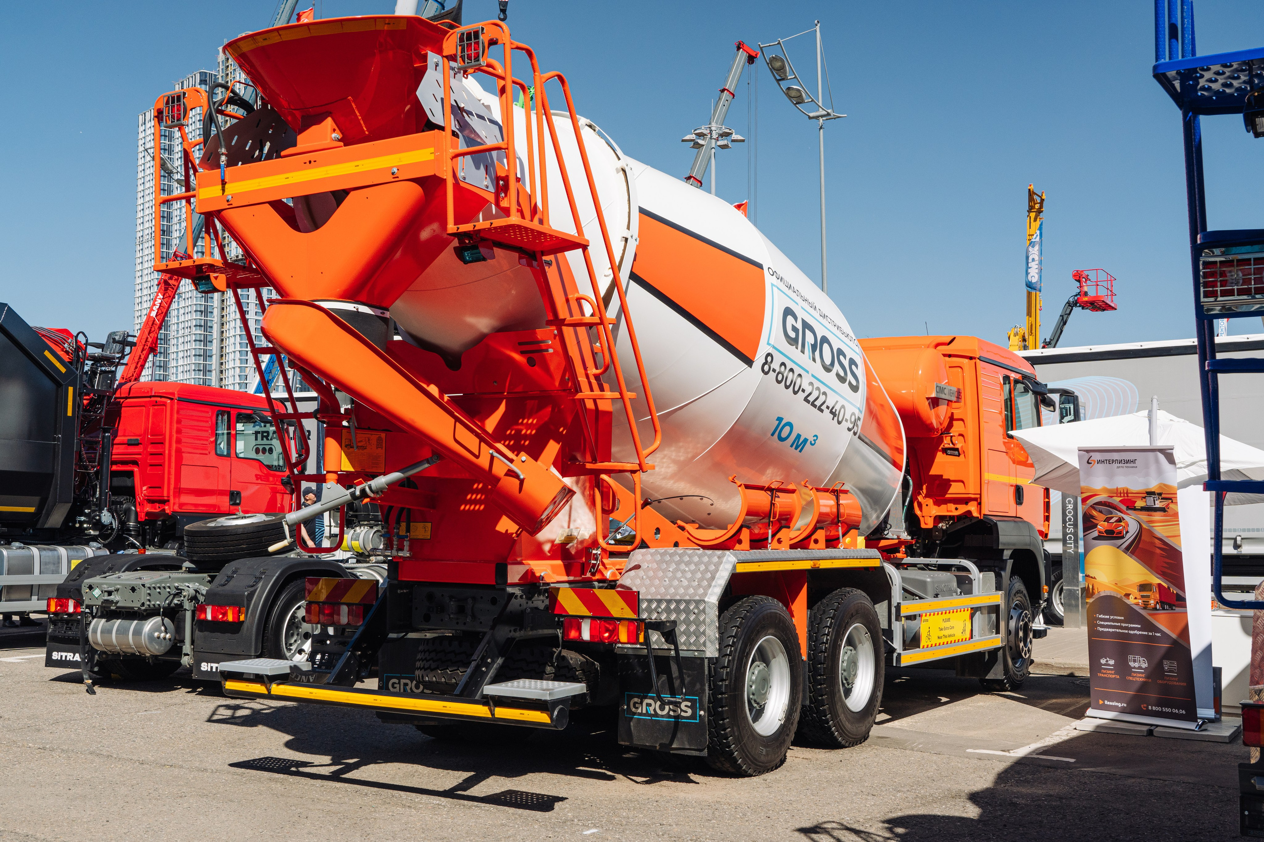 Выставка строительной техники в Крокус Экспо