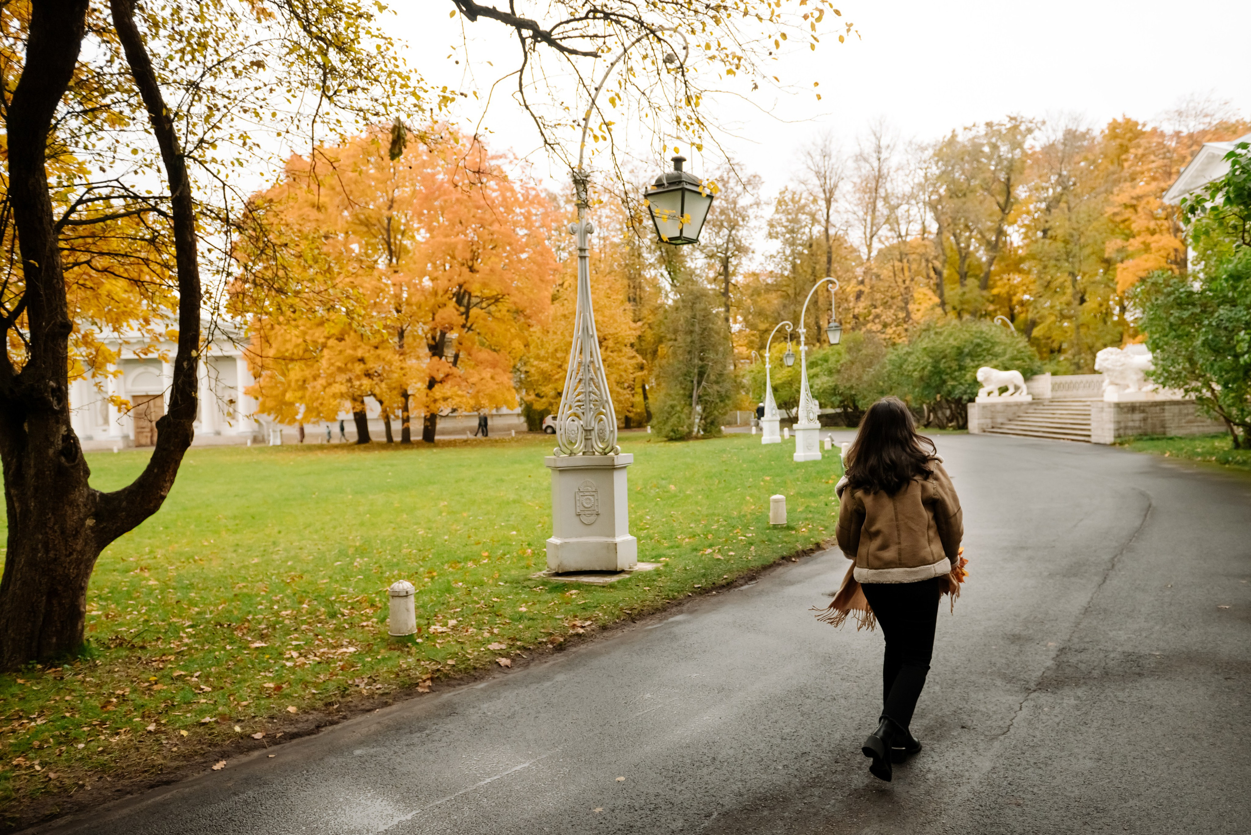 Осенняя фотосессия в Питере на Елагин острове. Свадебный и сеейный фотограф в Санкт-Петербурге Елена Худякова