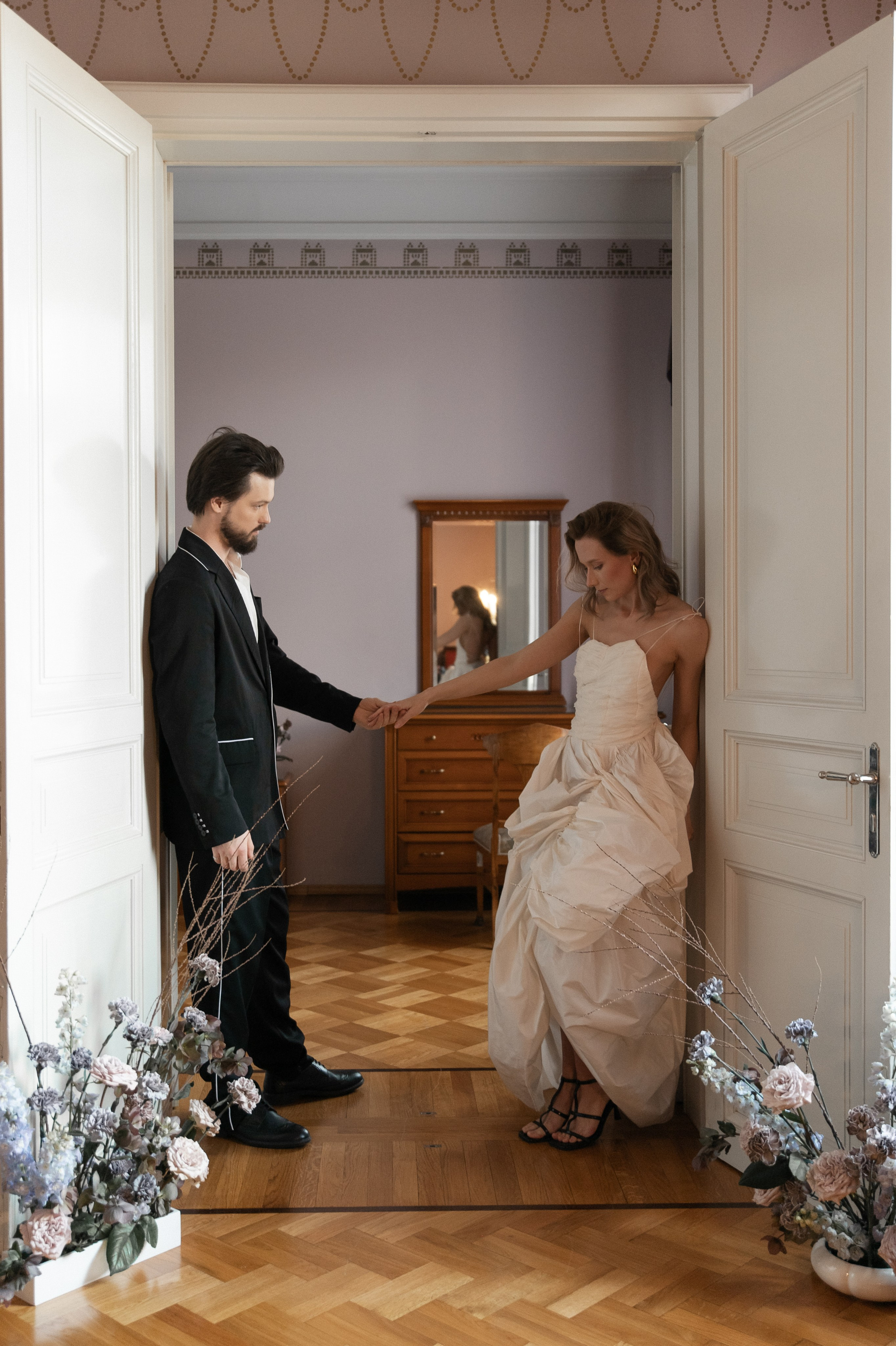 Свадебная фотосессия в гостинице "Националь". Ярослава Ерина — свадебный фотограф в Москве