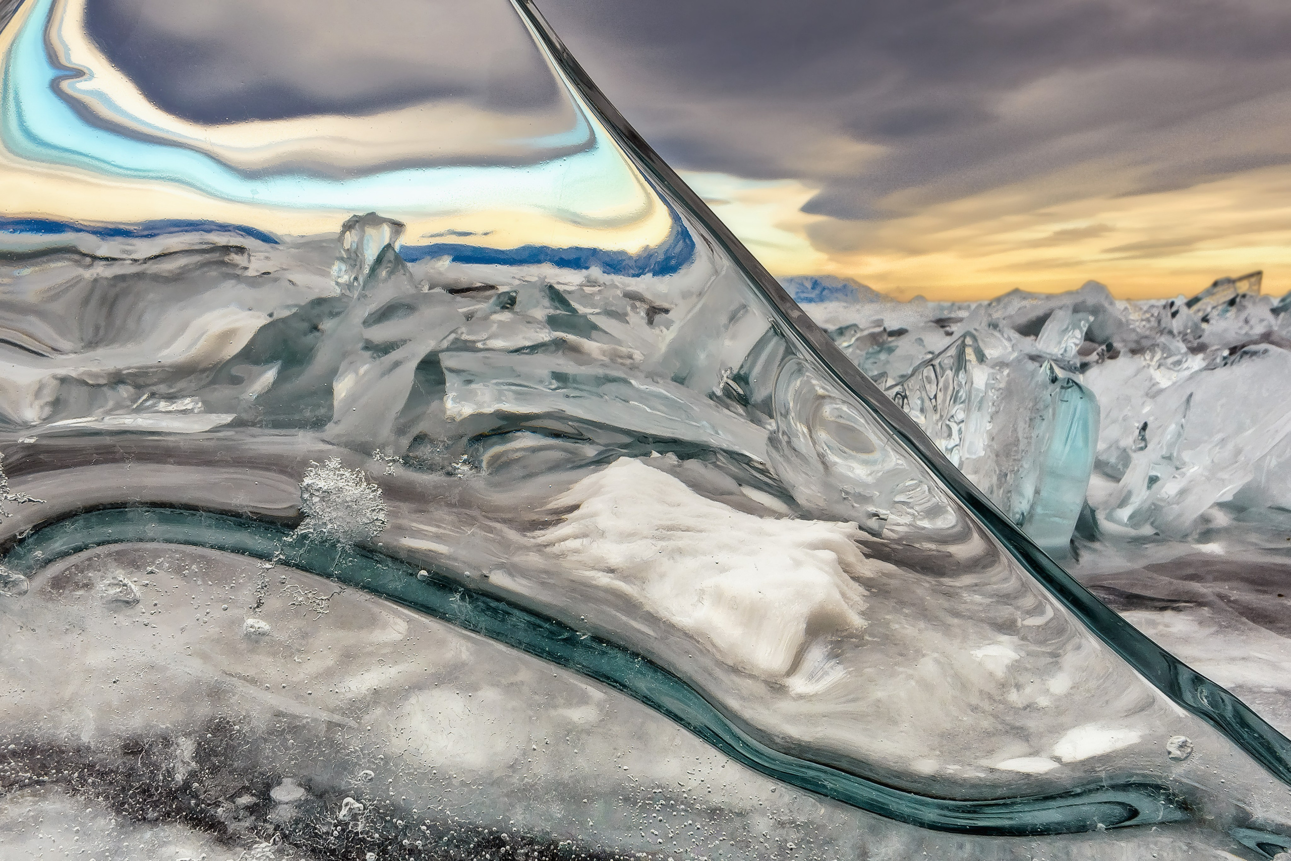 Байкал. Самый большой каток на планете. Пейзажный фотограф Сергей Пестерев. Фото природы