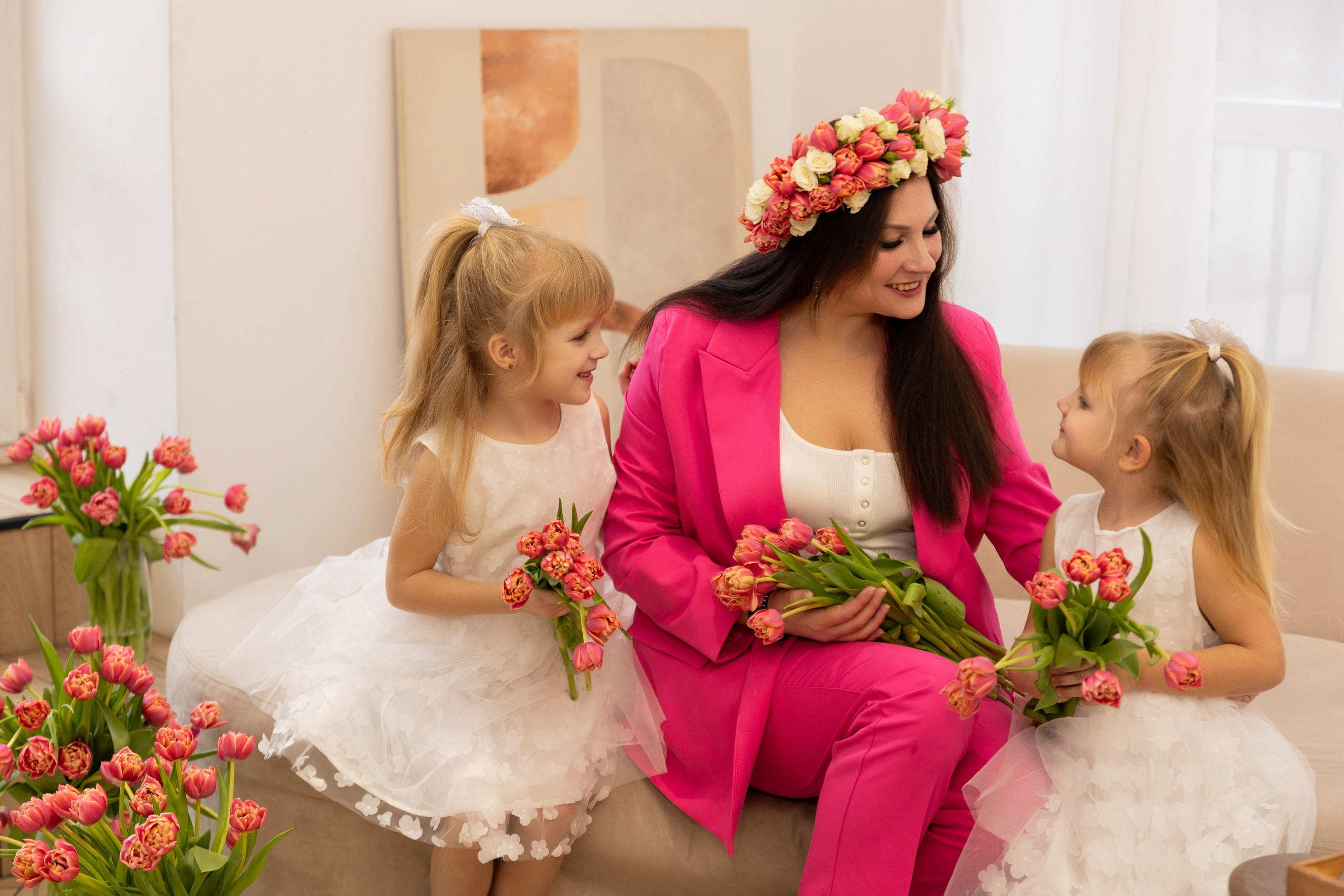 Фотосессии с тюльпанами. Семейный и свадебный фотограф в Санкт-Петербурге Татьяна Швыкова