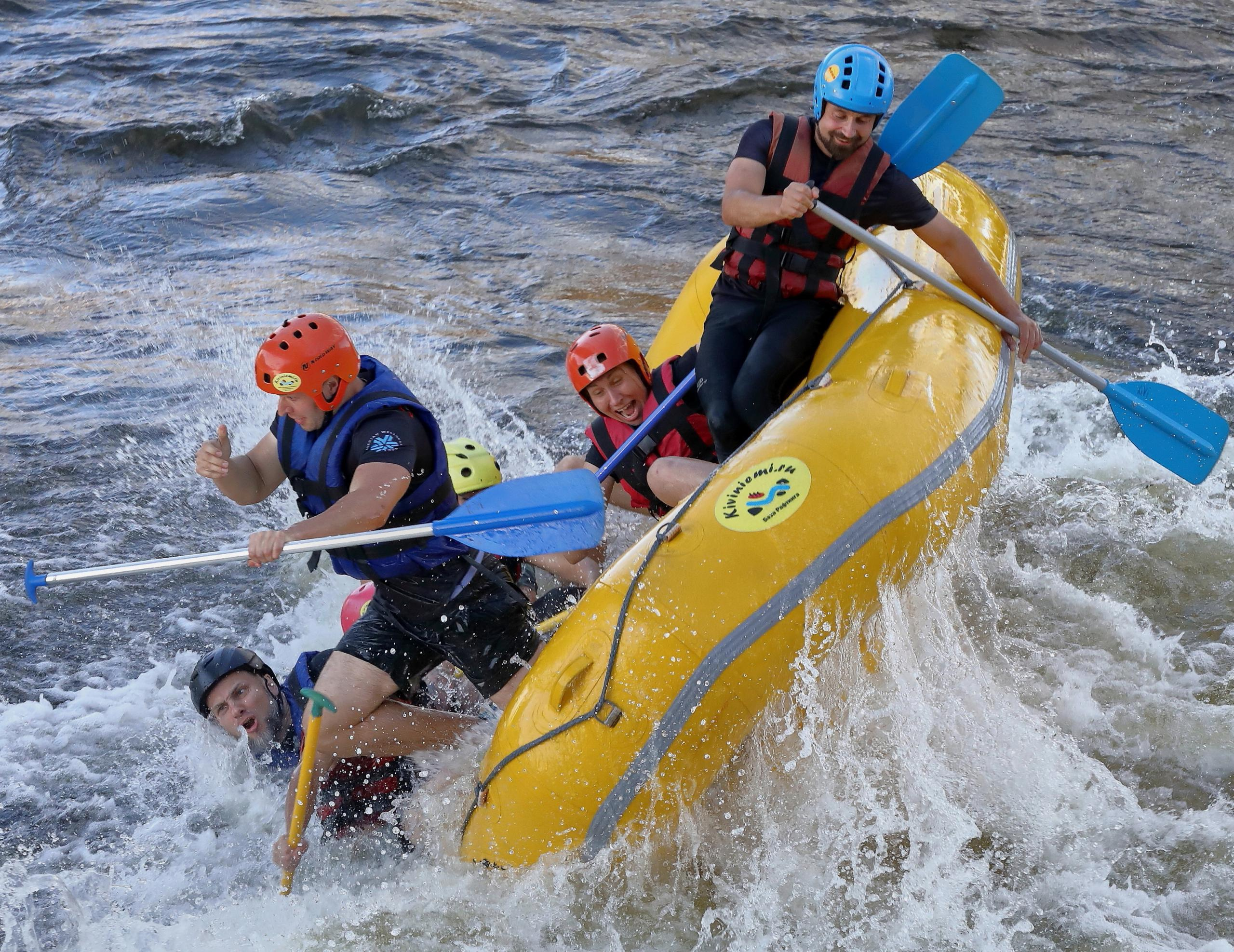 Whitewater sports. Photographer Victor Evstafev