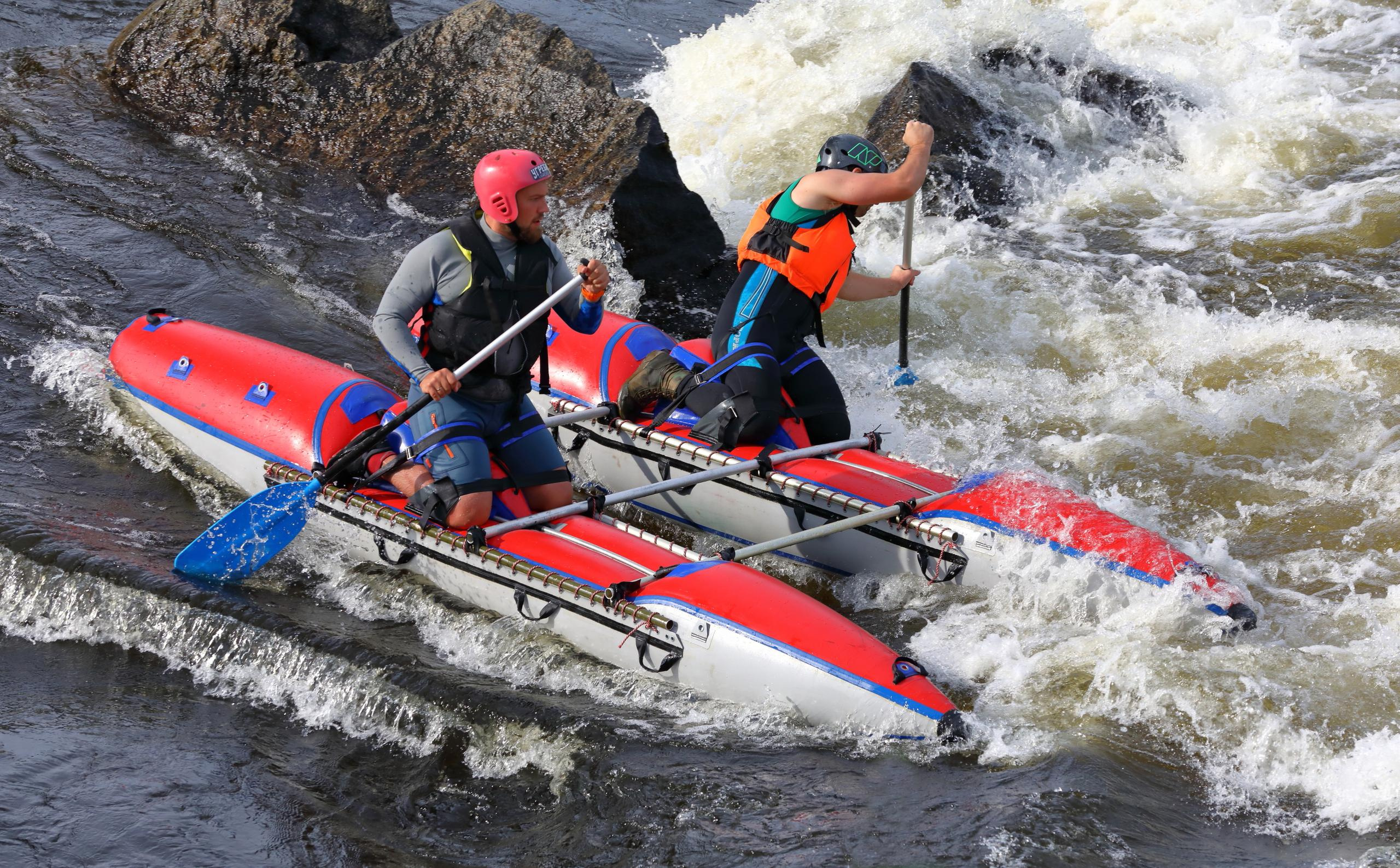 Whitewater sports. Photographer Victor Evstafev
