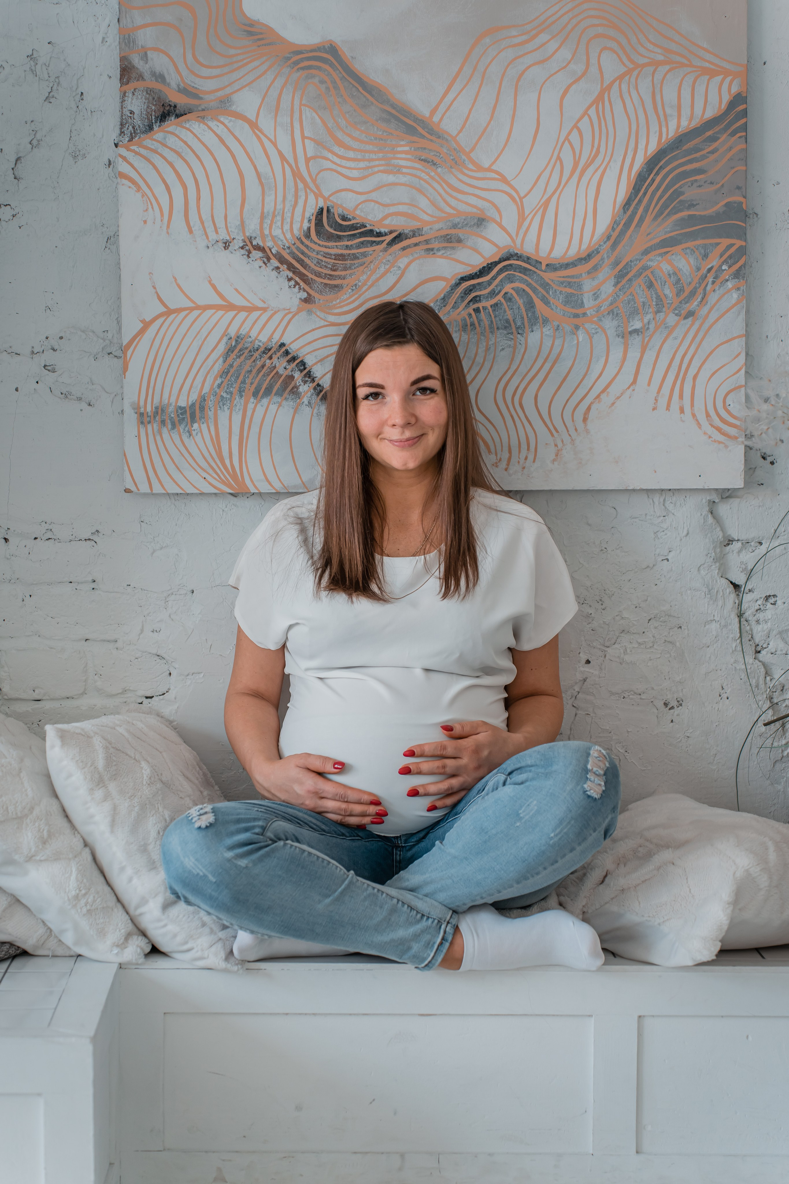 радость материнства, фотосессия беременных