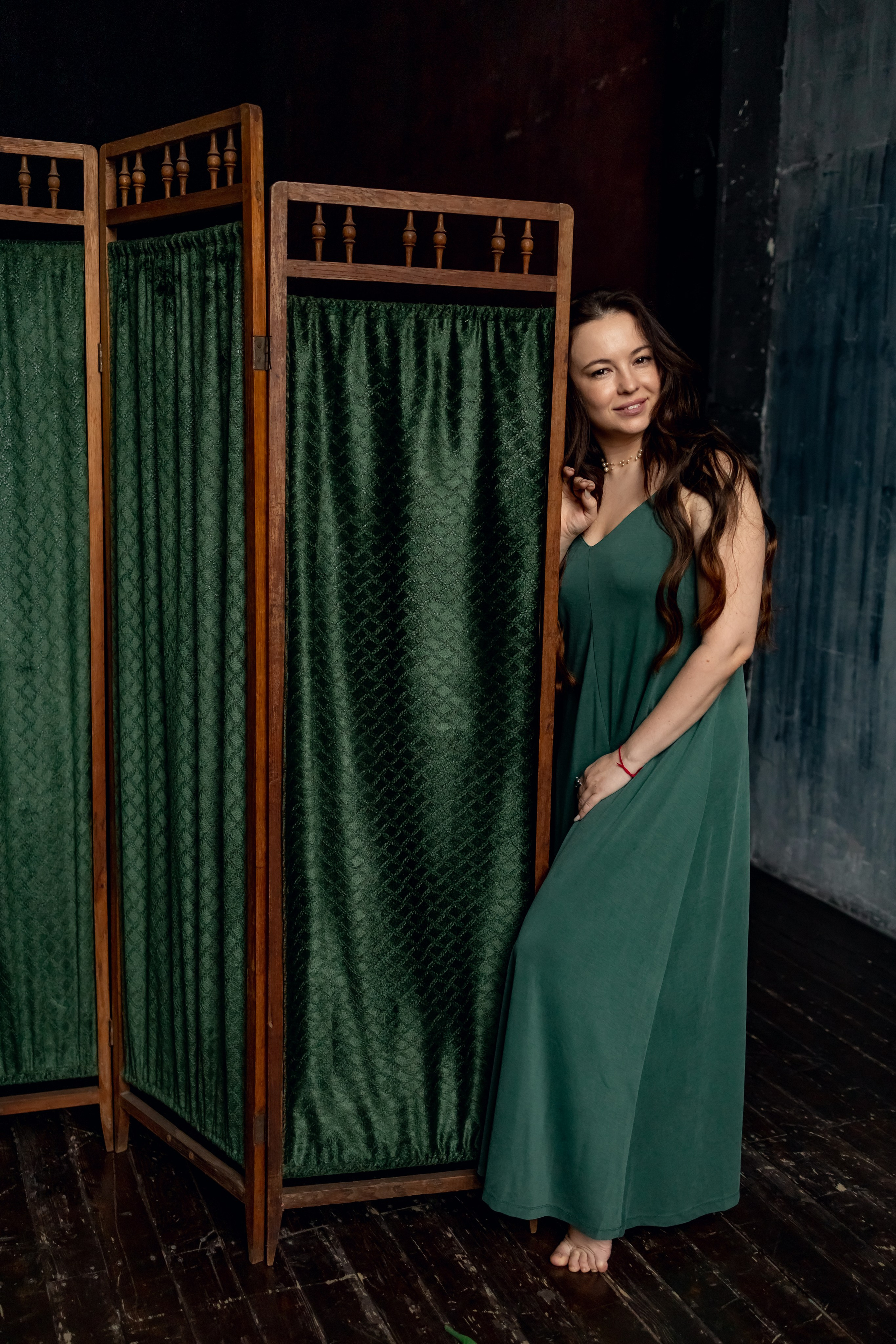 Художественный женский портрет в студии. Семейный и детский фотограф в Москве Анна Чертополох