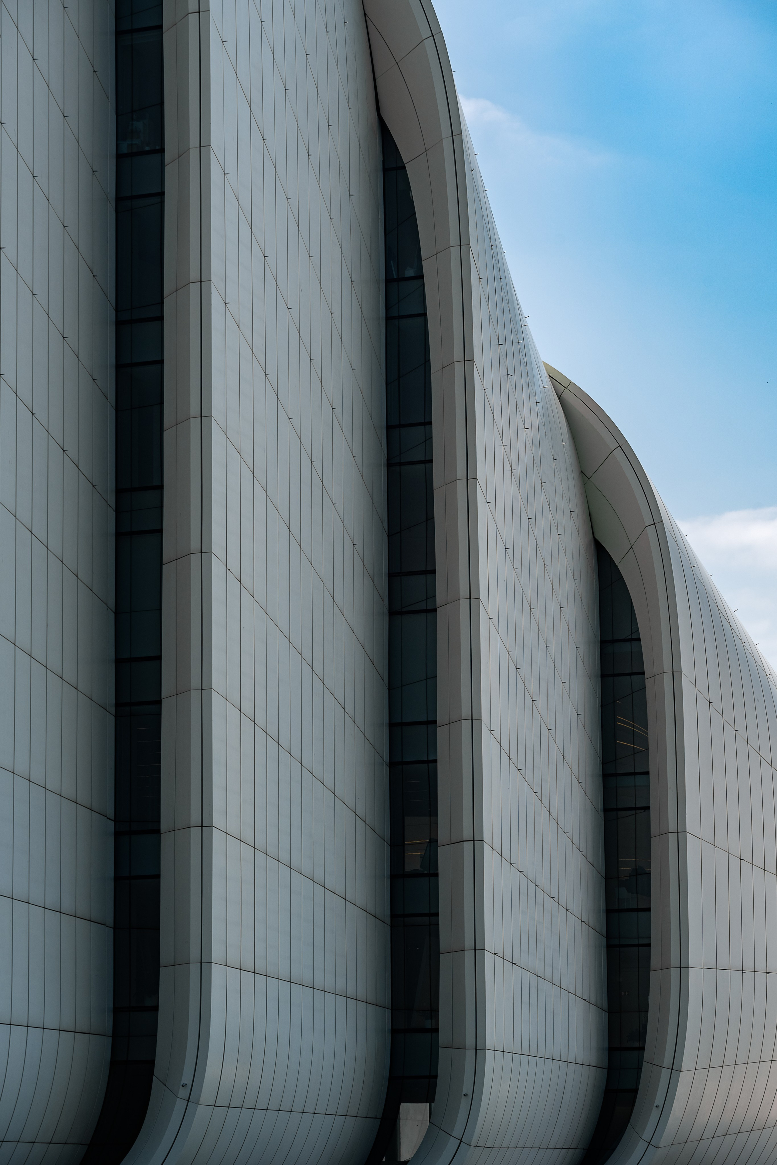Heydar Aliyev Center | Baku. Архитектурный фотограф Кирилл Цыбенко. Работаю в Москве, по всей России и Миру