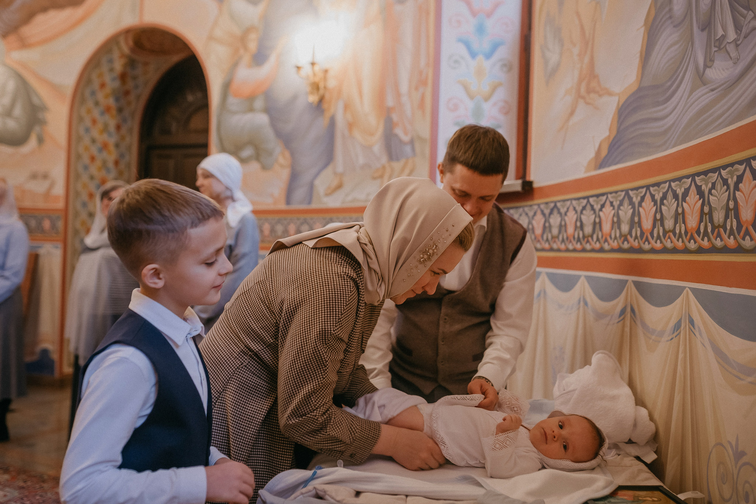 Крещение Владимира. Храм Георгия Победоносца. Семейный фотограф в Сургуте