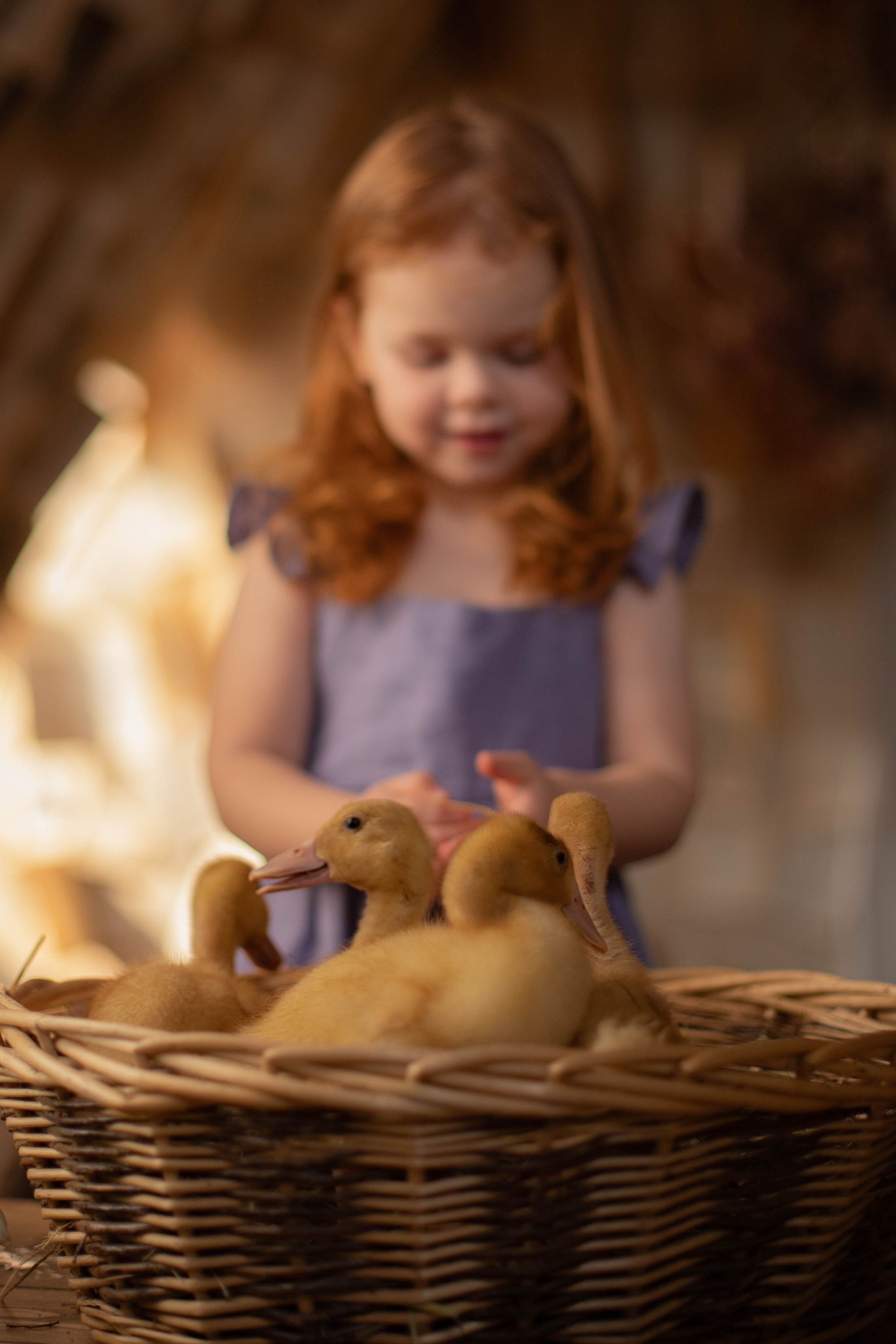 Малышка Лия и утята. Семейный фотограф Москва Ирина Малышева