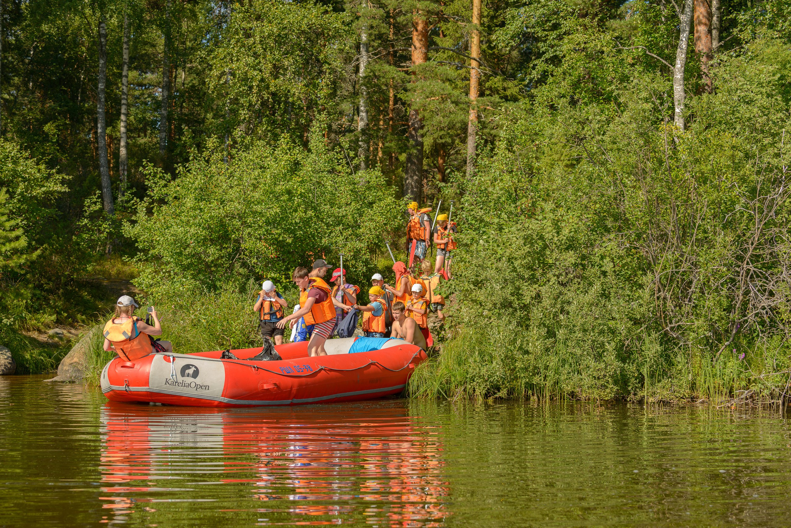 Летние тренировочные сборы Школы Боевых Искусств «МОН» 2013, Карельская кругосветка