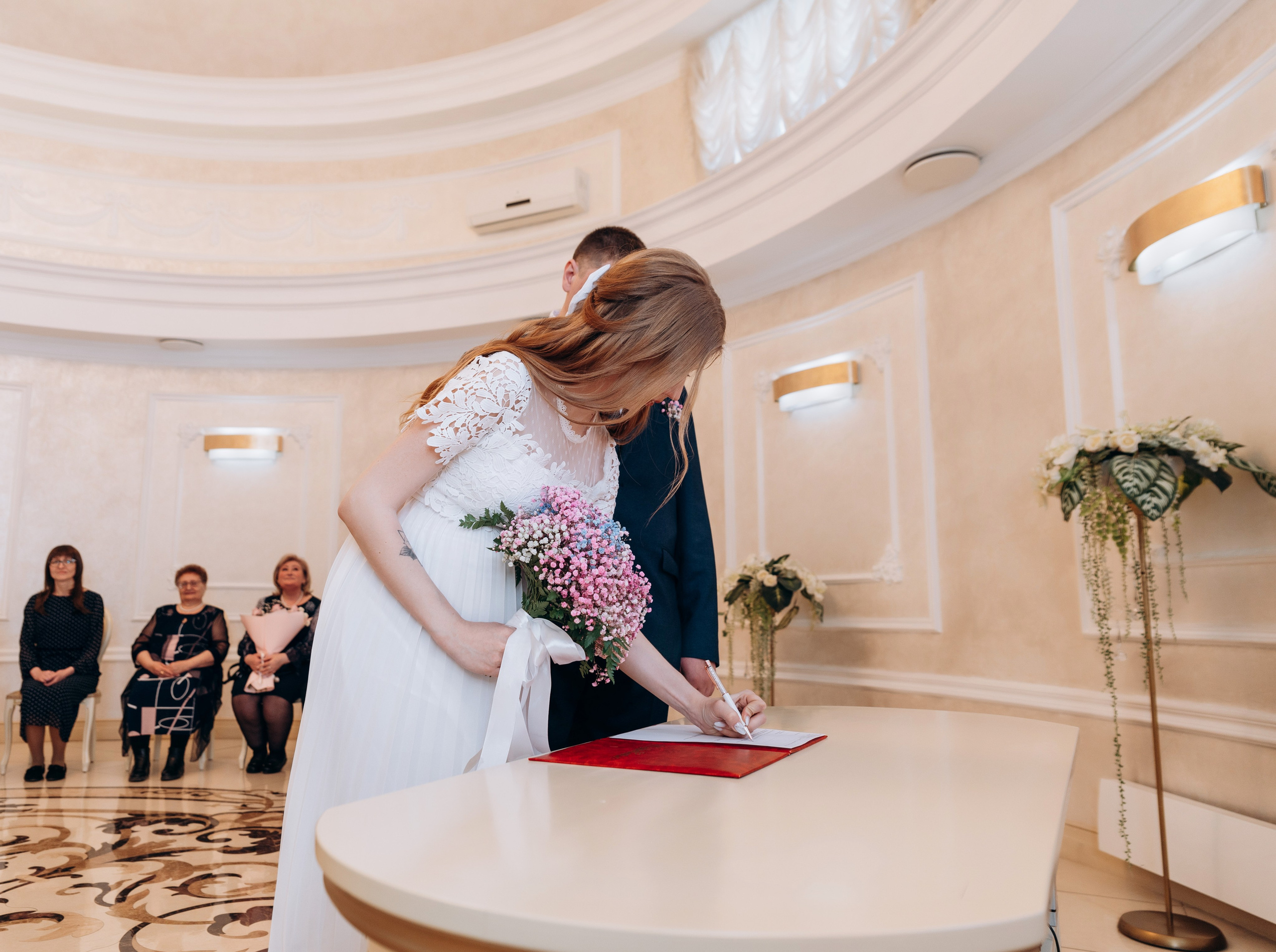 Регистрация, Центральный загс. Фотограф в Новосибирске