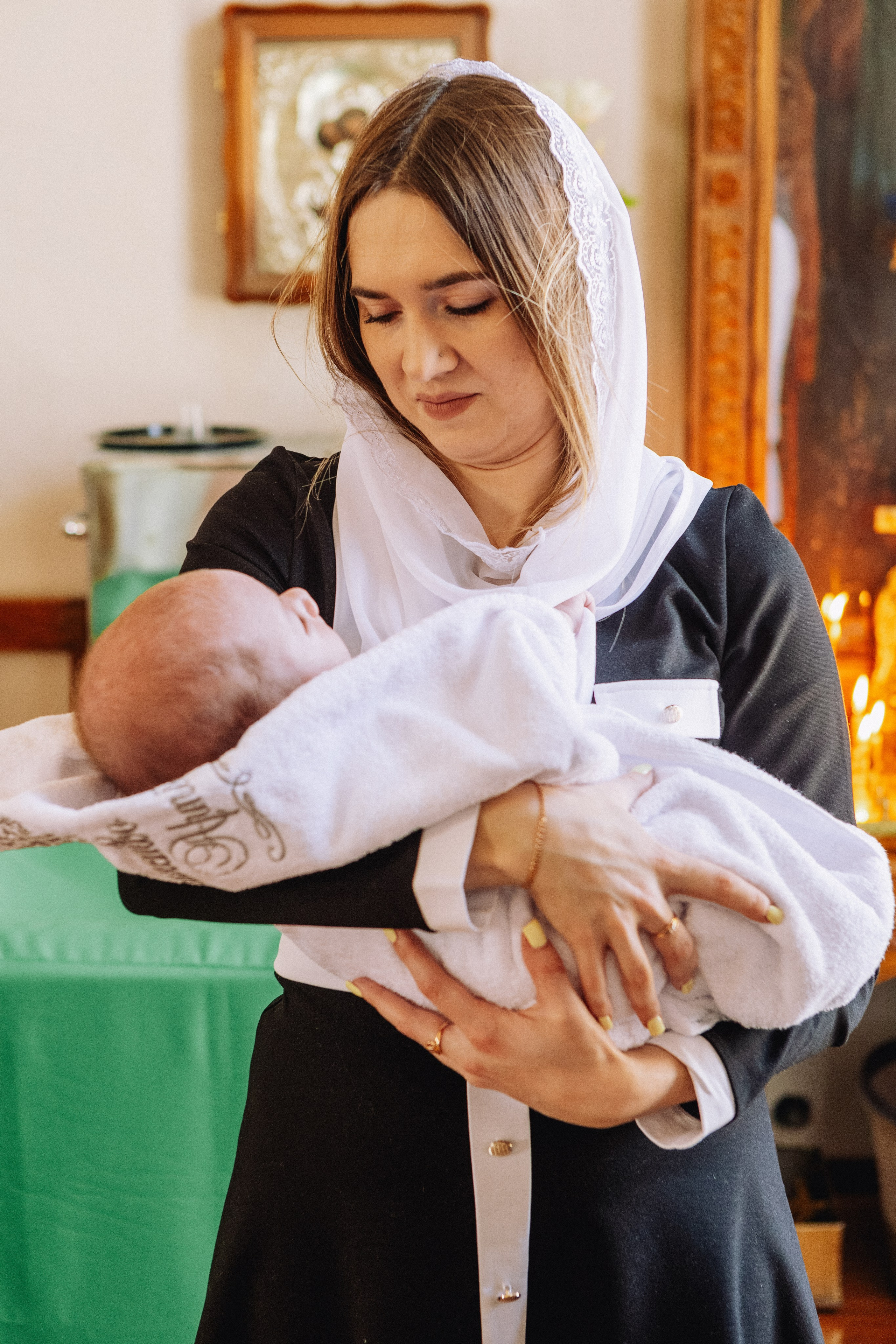 Крещение Артема и Полины. Фотограф в Курске Смирнов Евгений