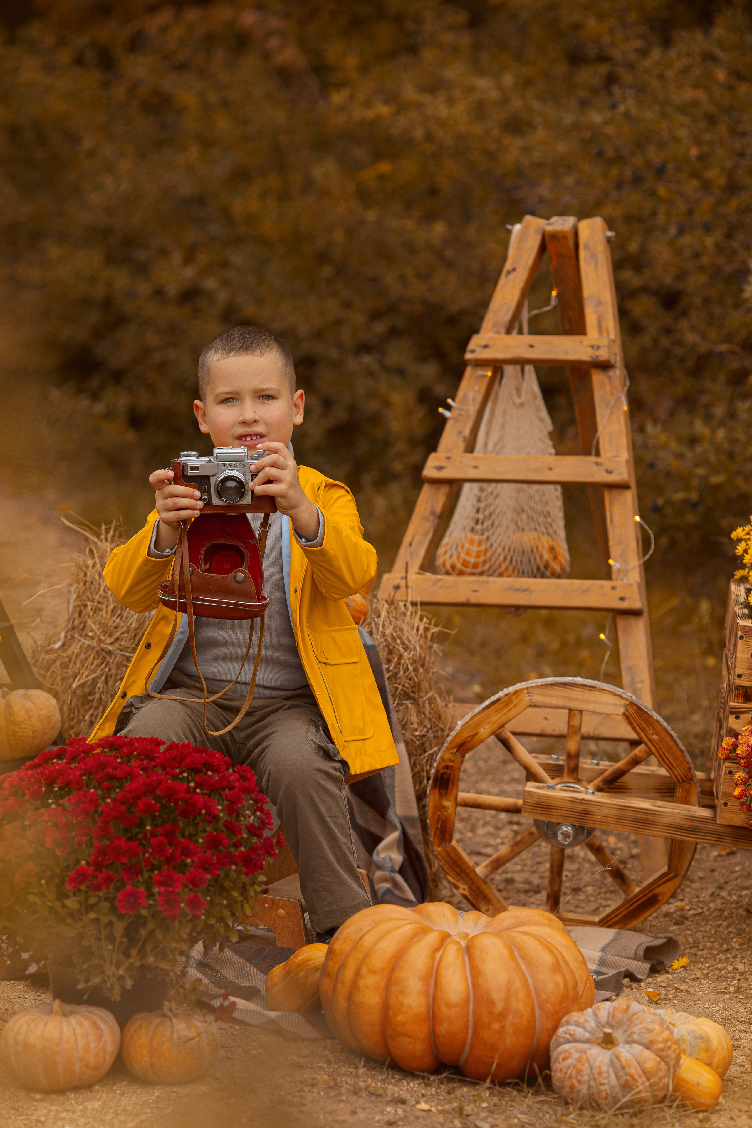 Осенний фотодень. Семейный и детский фотограф в Крыму Екатерина Швец