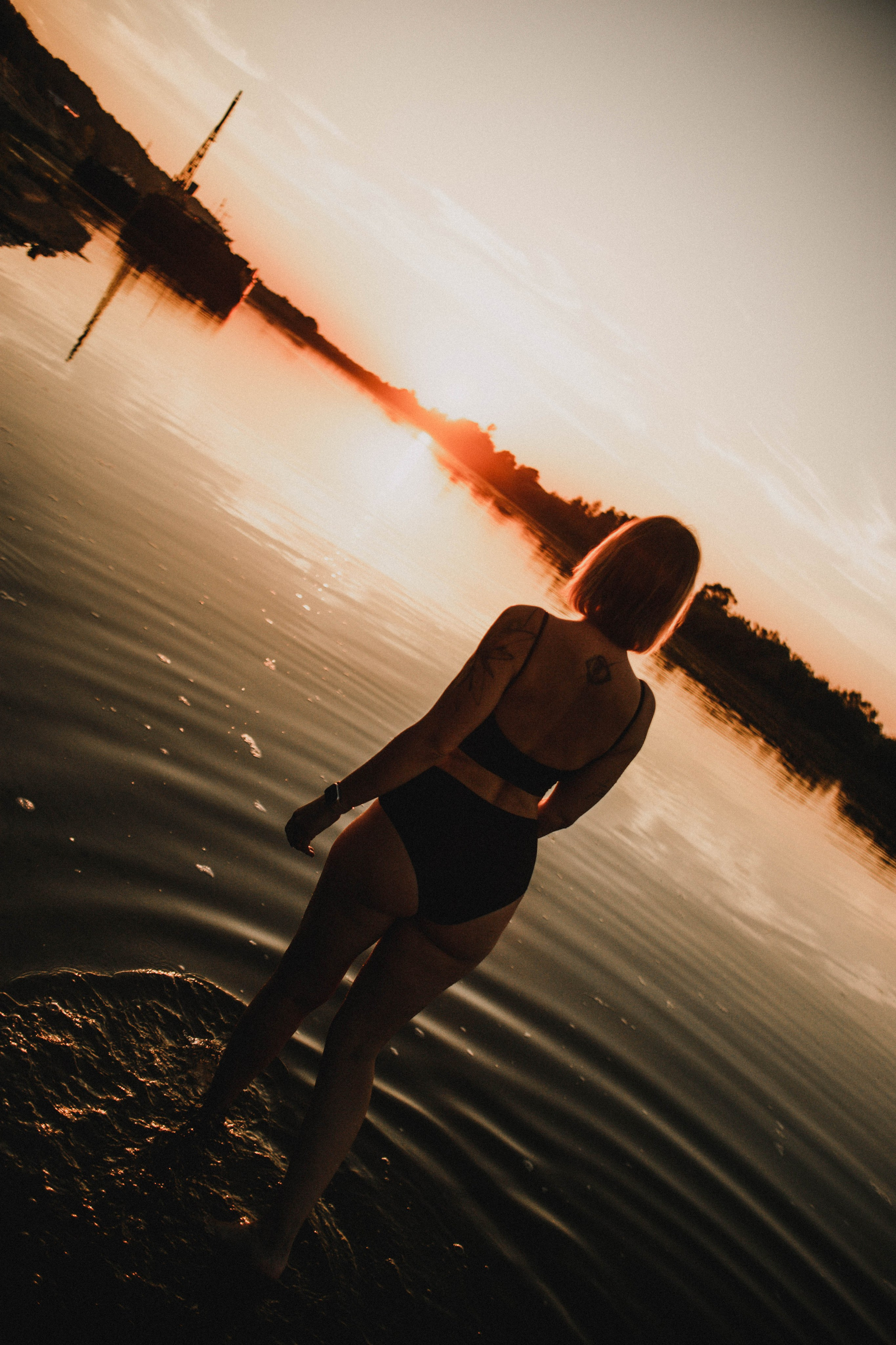 Ирина. Закат на реке. Фотограф в Нижнем Новгороде