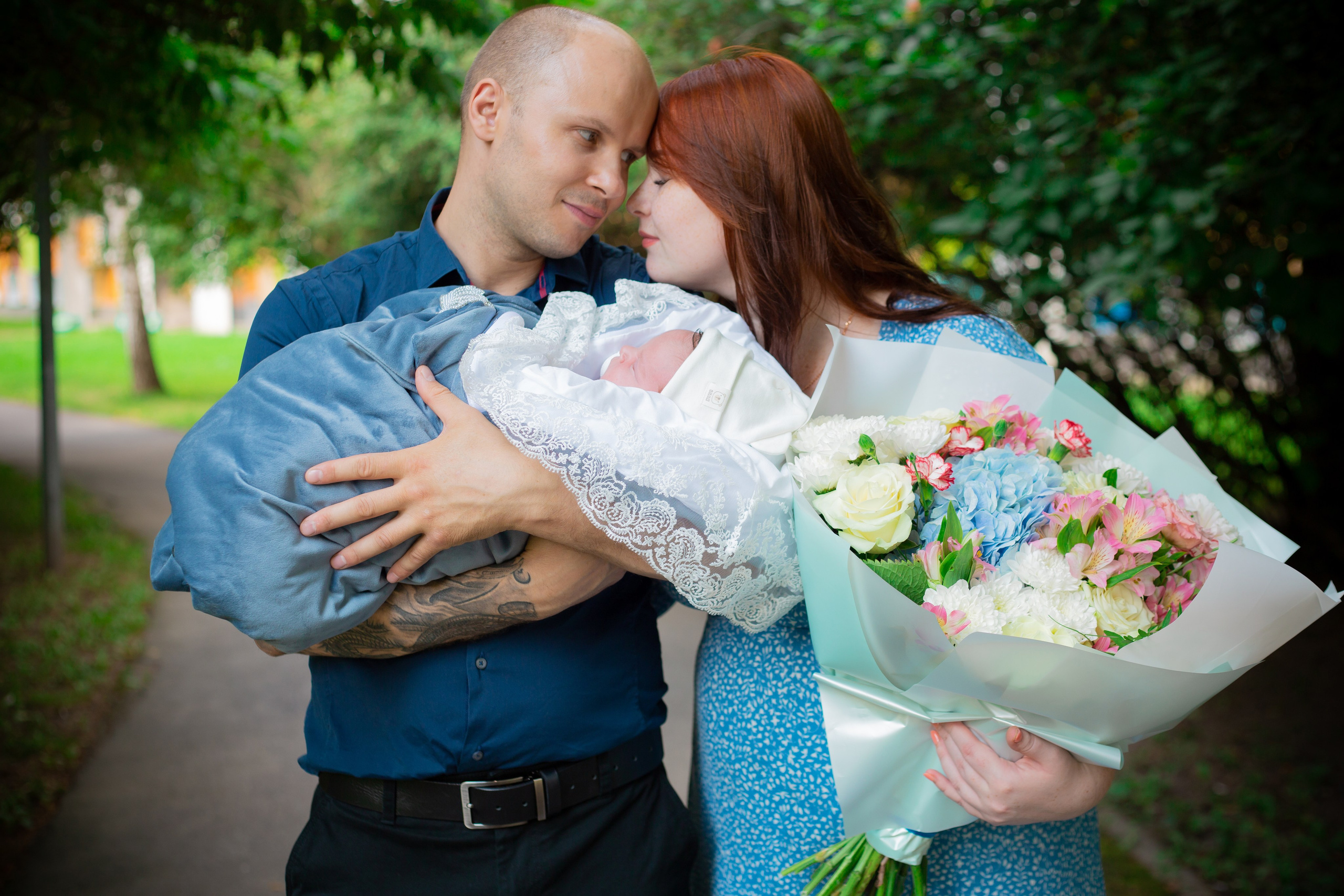 Выписка из роддома. Татьяна Нагорнова — семейный фотограф в Санкт-Петербурге