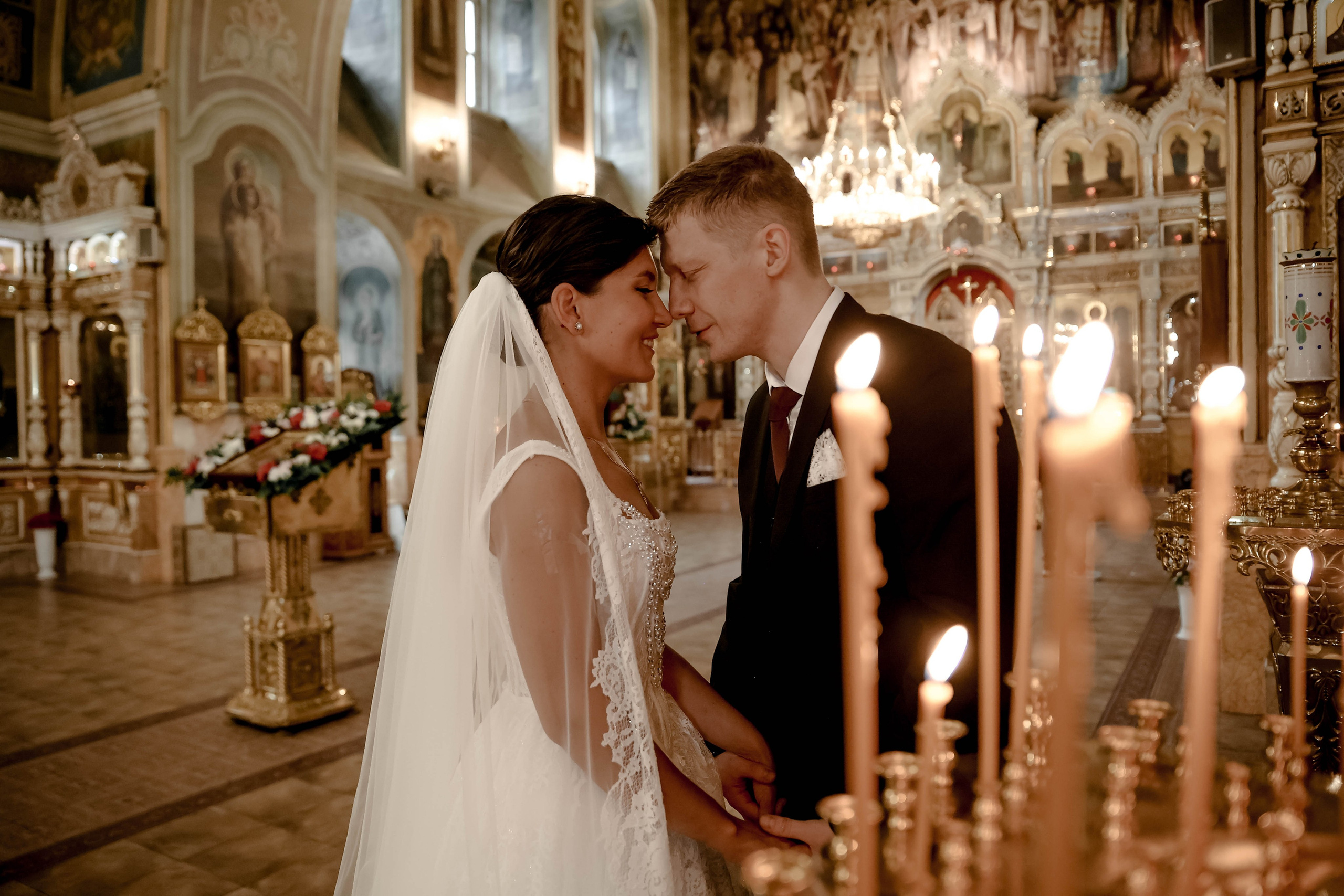 Иван и Дарья в храме Всех Святых. Фотограф в Москве и любой точке земного шара Алёна Вялова (Чулкова)