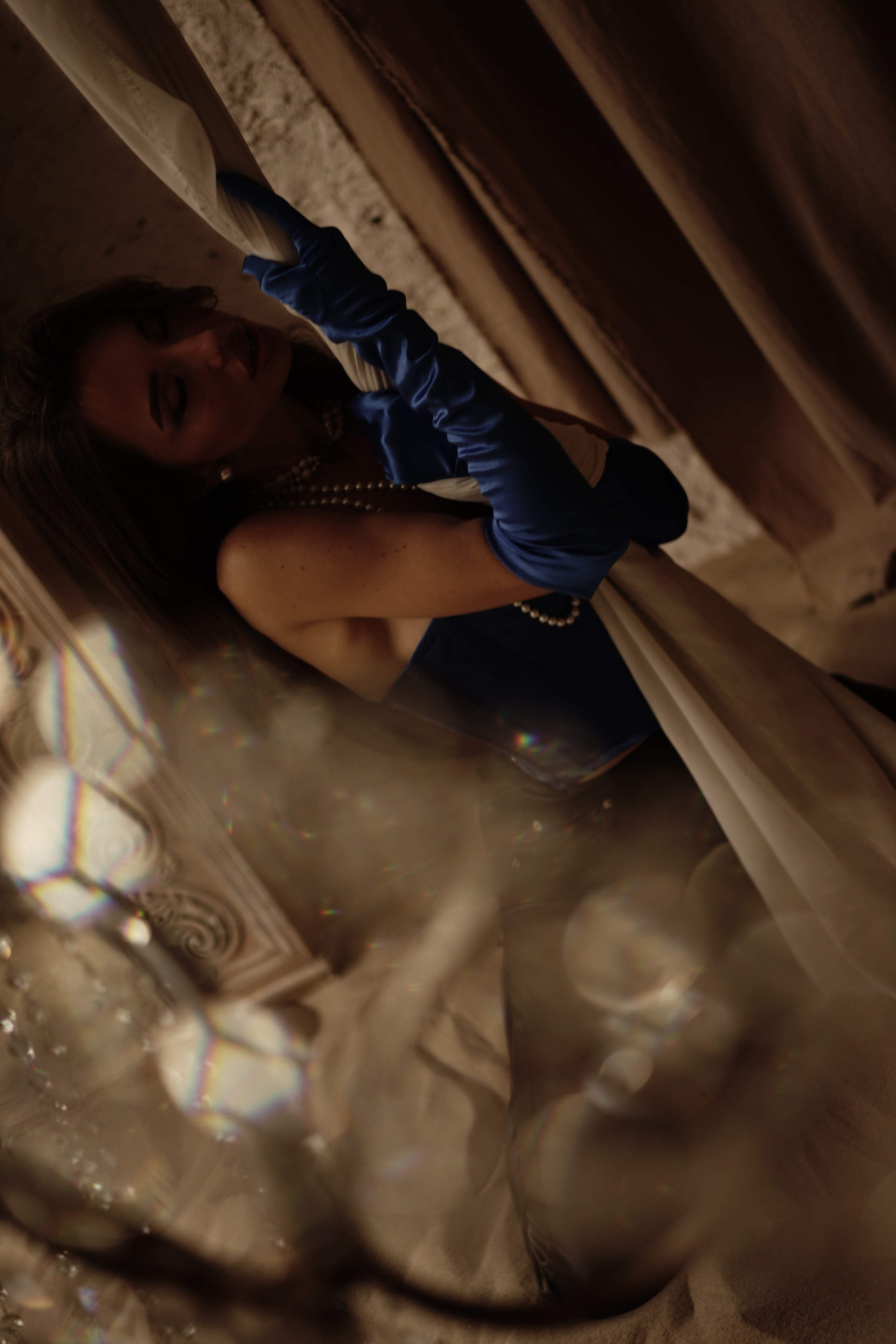 Будуарная фотосессия в студии г. Москва. Фотограф Екатеринбург Кокшарова Александра