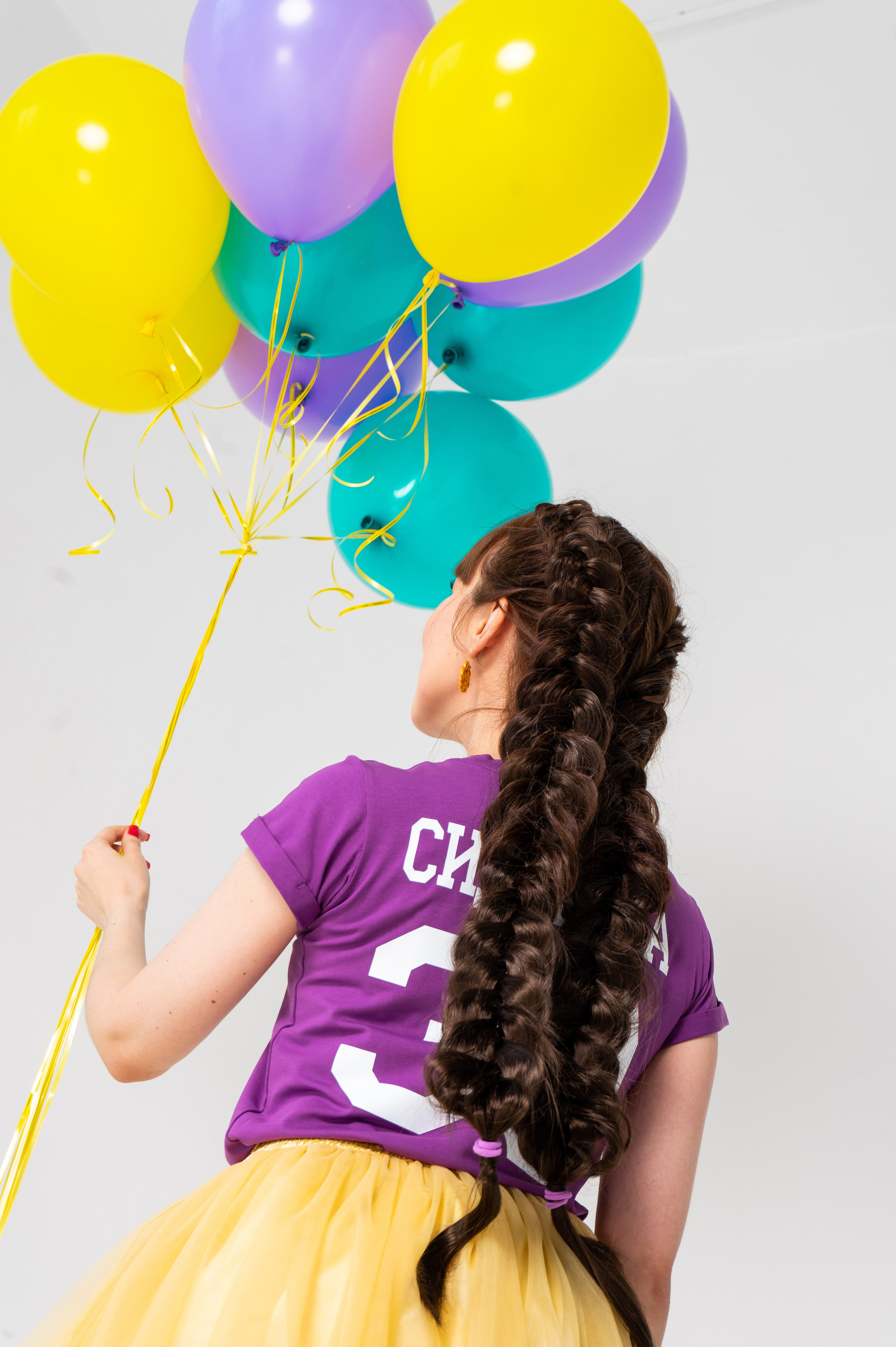 День Рождения фотосессия на циклорамме. Фотограф Екатеринбург Кокшарова Александра