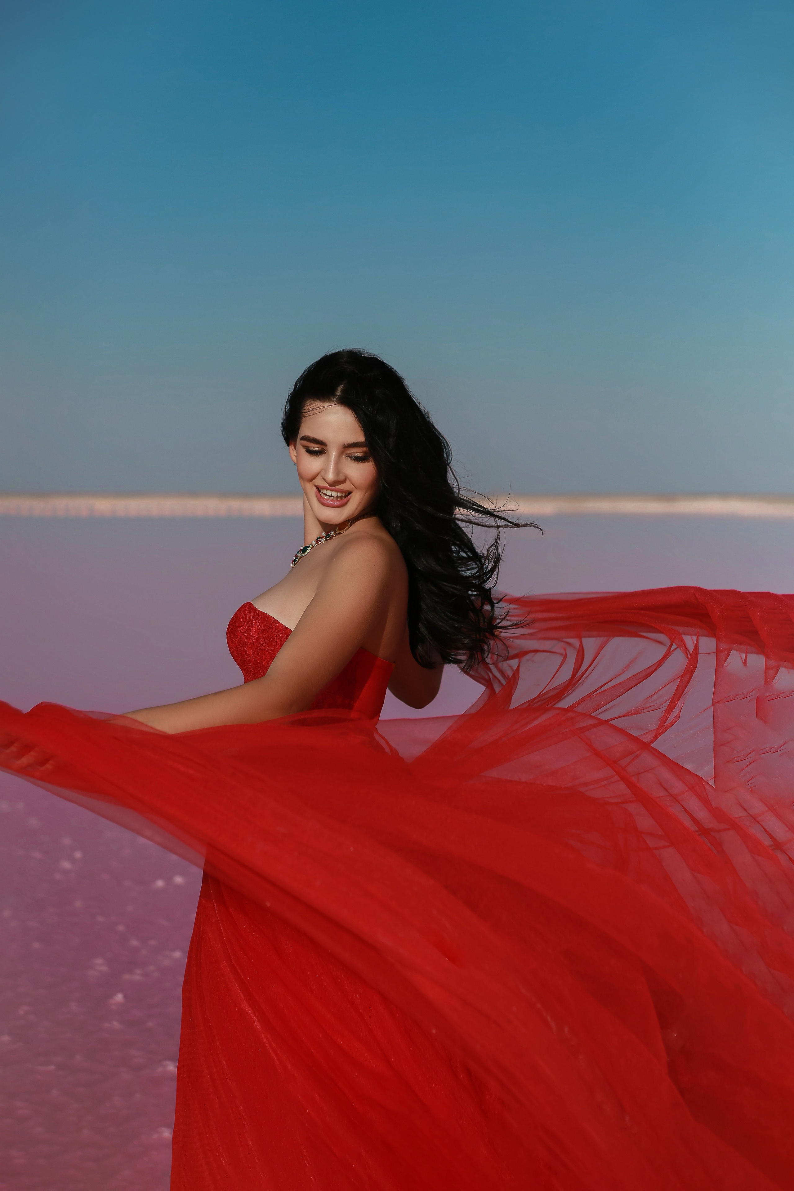 Фотосессия на Розовом озере Евпатория. Фотограф в Краснодаре и в Евпатории Дарья Белоущенко