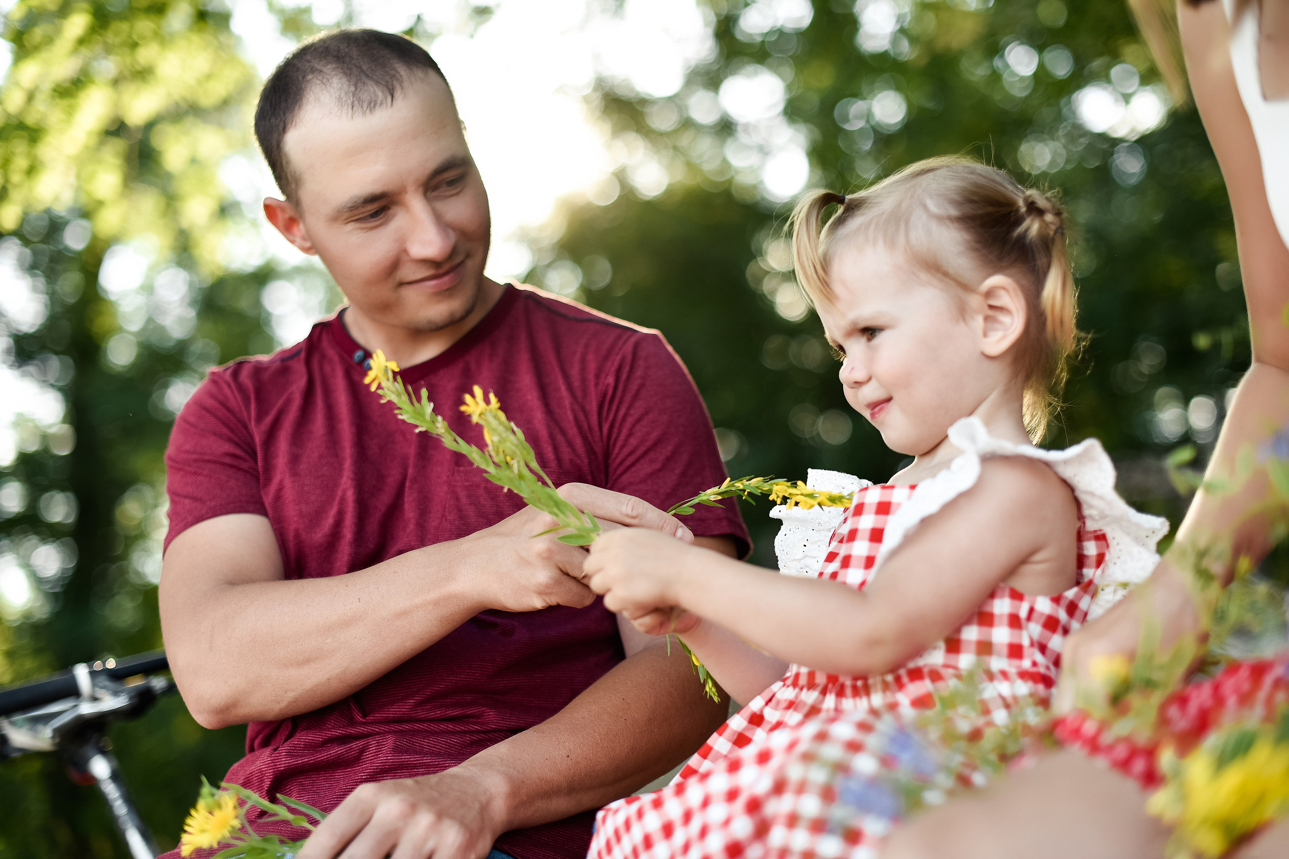 Семья Любочки, Максима и Машеньки