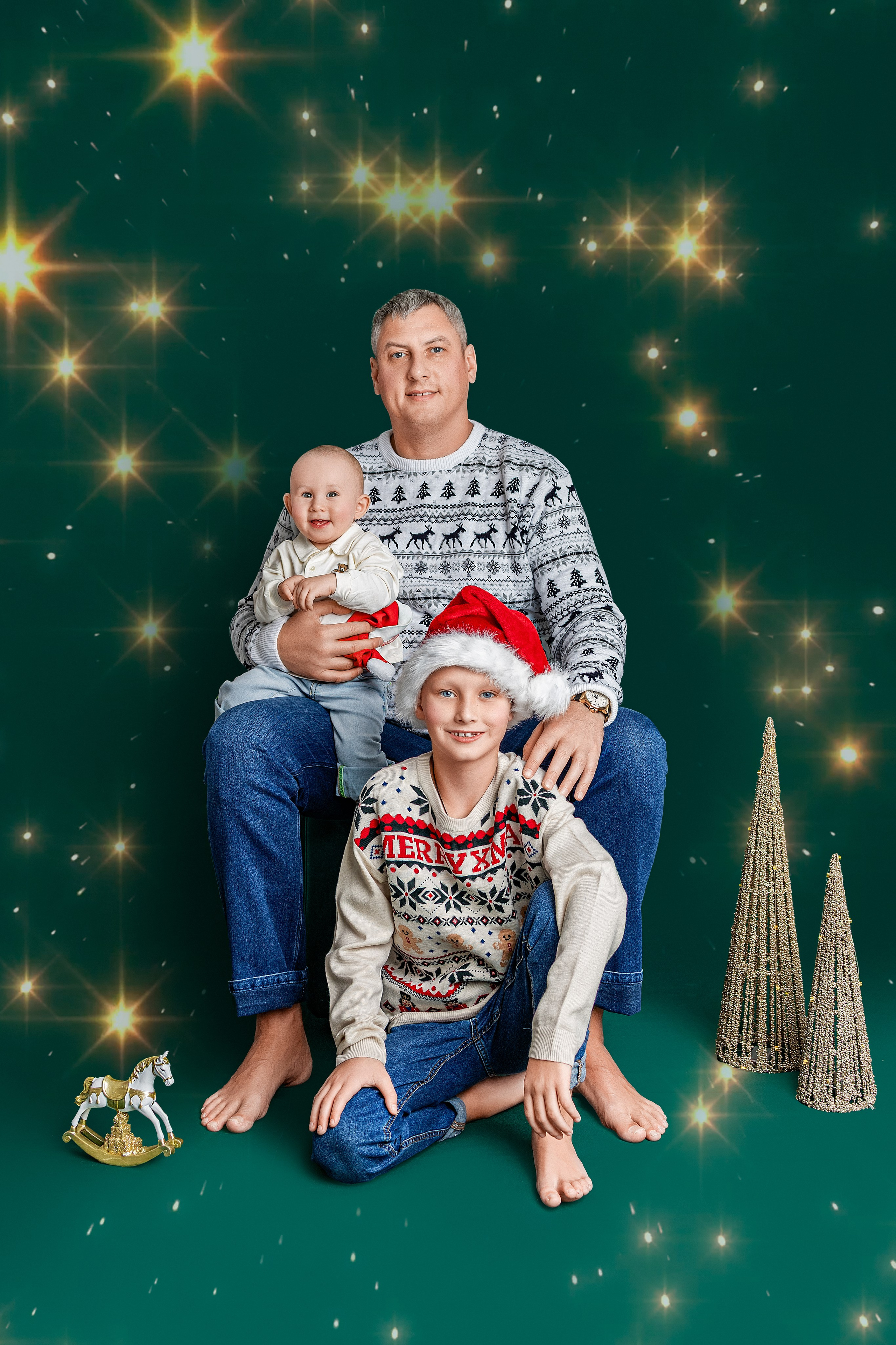 Новогодние открытки 2026. Фотограф новорожденных в Нижнем Новгороде Надежда Кадылкина