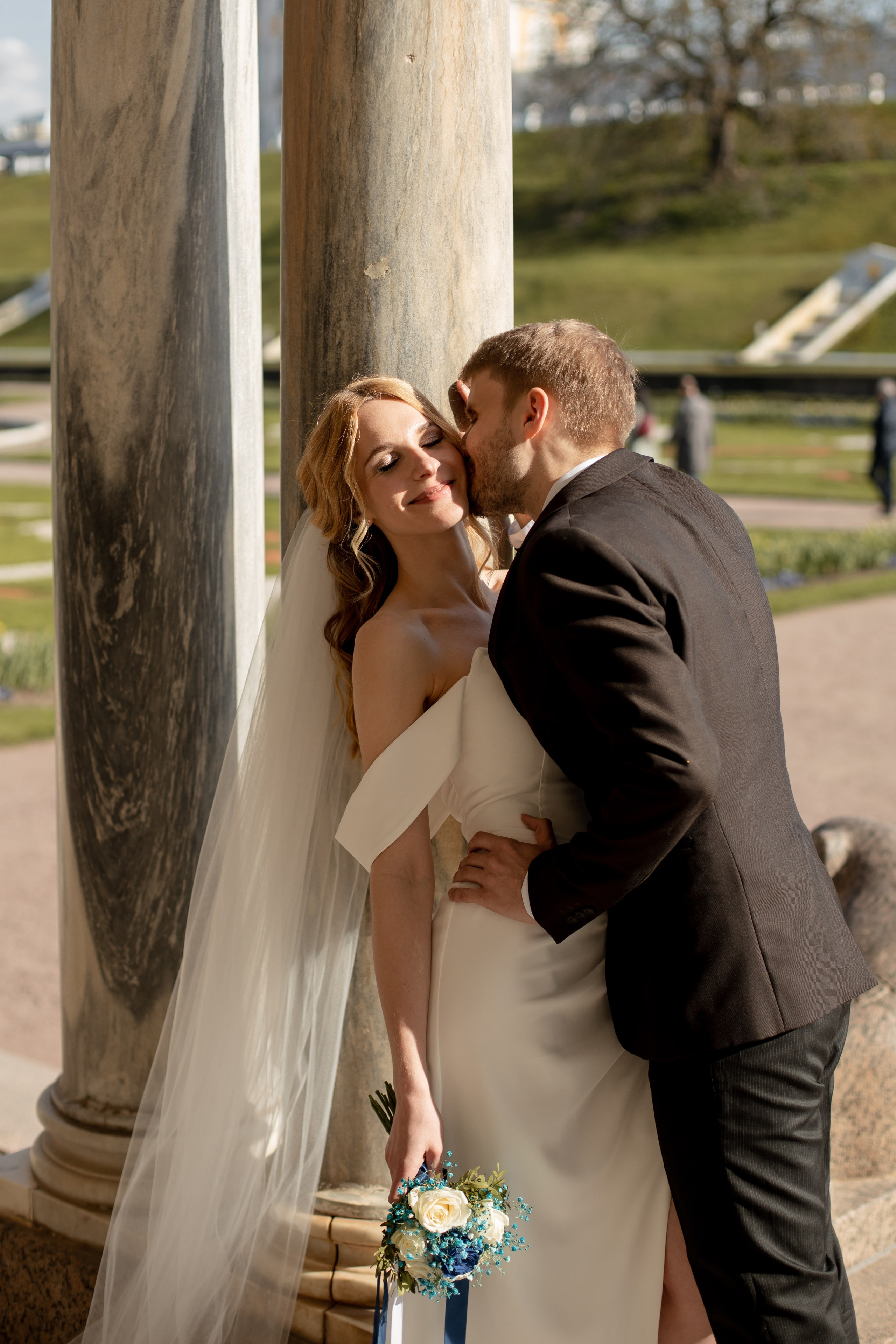 Петергоф / ЗАГС + прогулка. Свадебный и семейный фотограф в Москве Диана Левченко