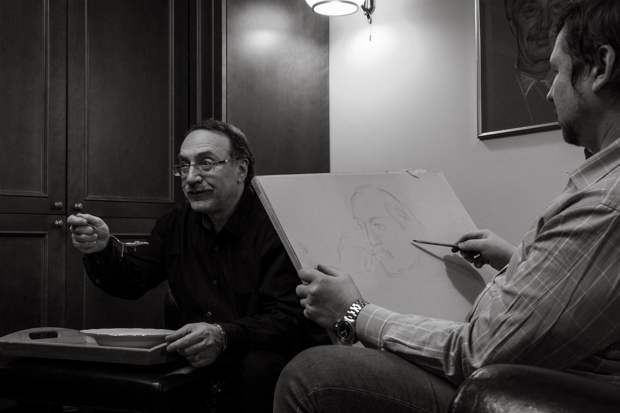 Джаз, виски, разговоры. Фотограф Роман Адлер