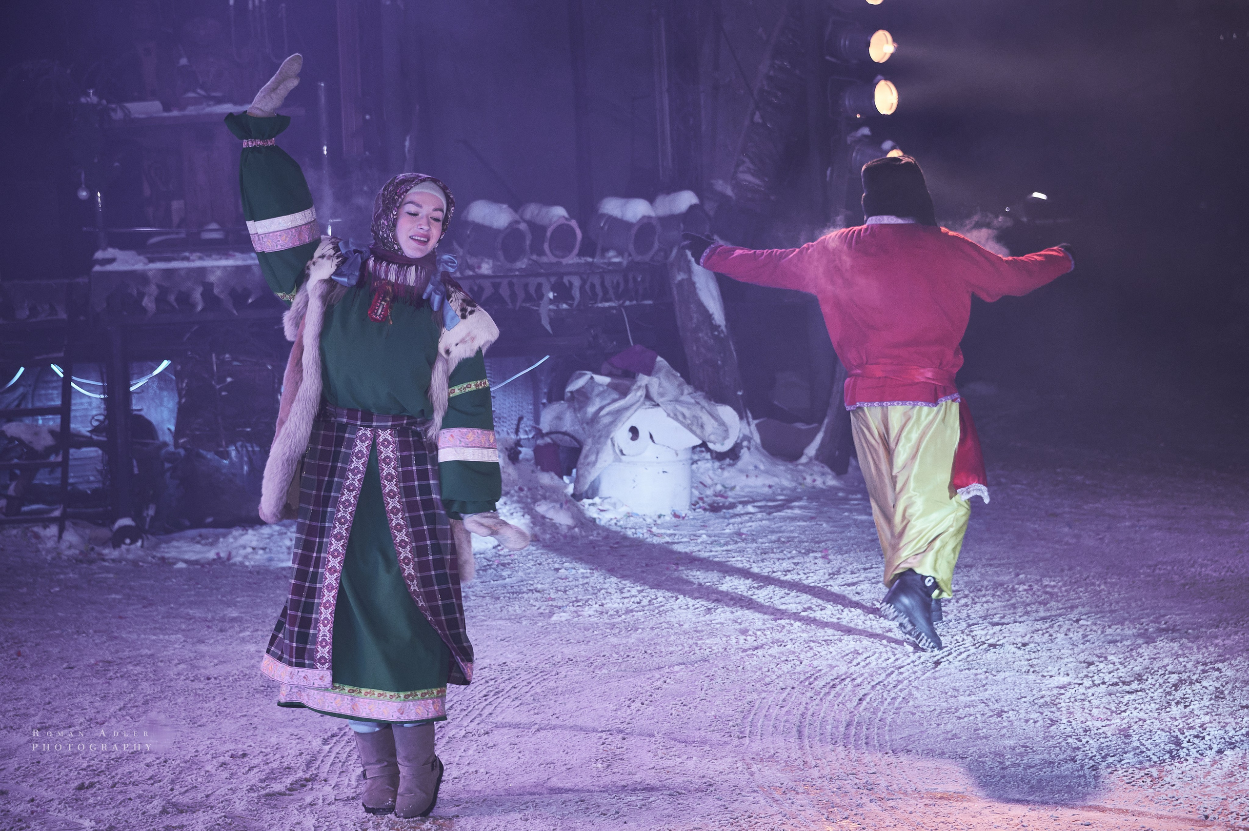 Новогодняя сказка от Ночных волков. Фотограф Роман Адлер