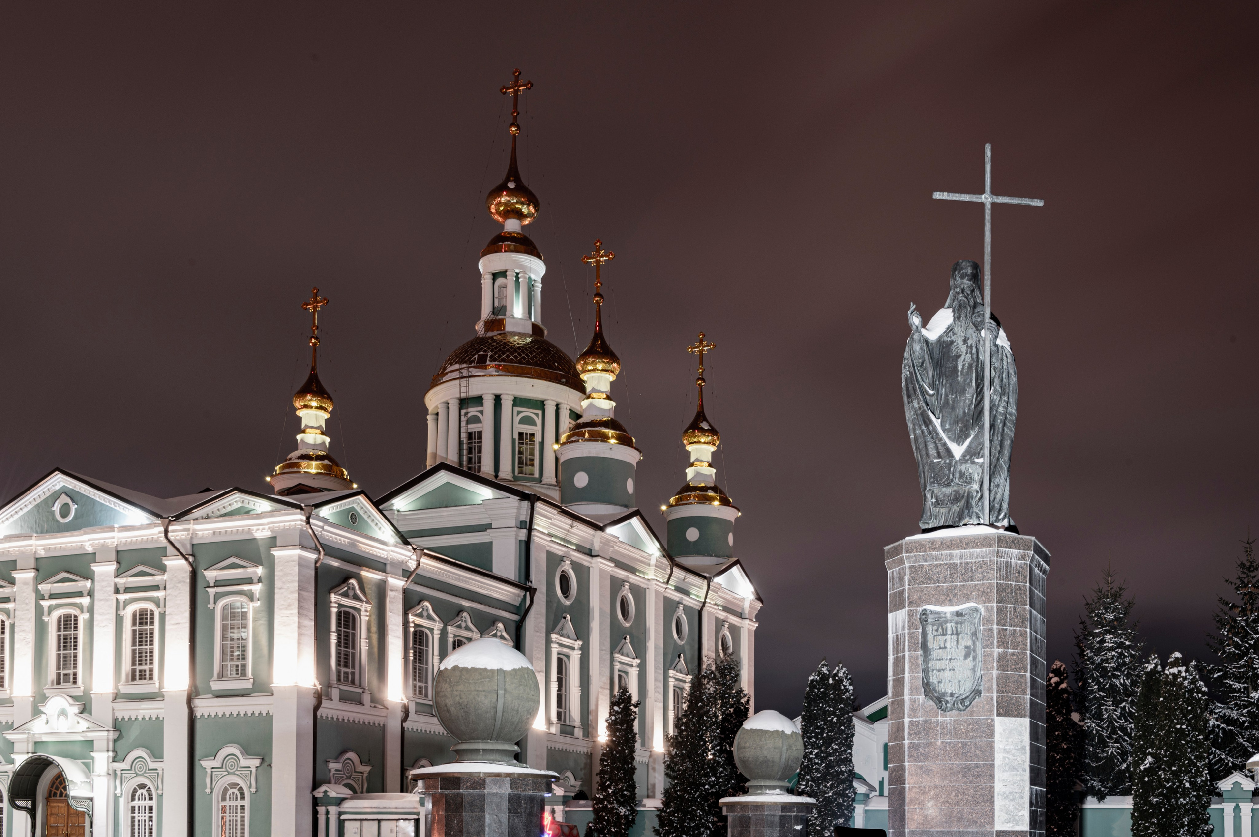 Январский Тамбов. 2024 год. Фотограф Роман Адлер