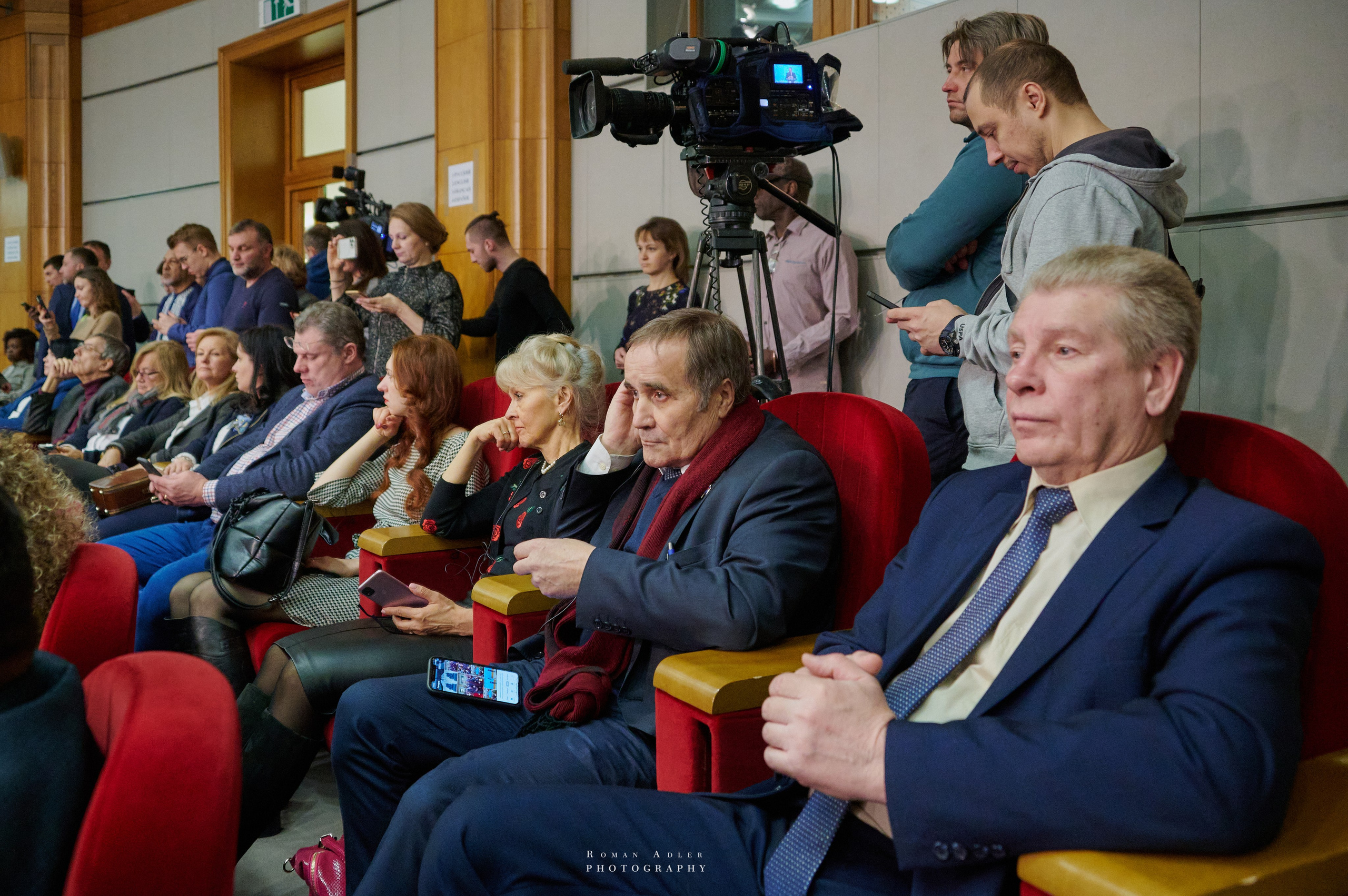 Презентация киноленты «Black to USSR». Фотограф Роман Адлер