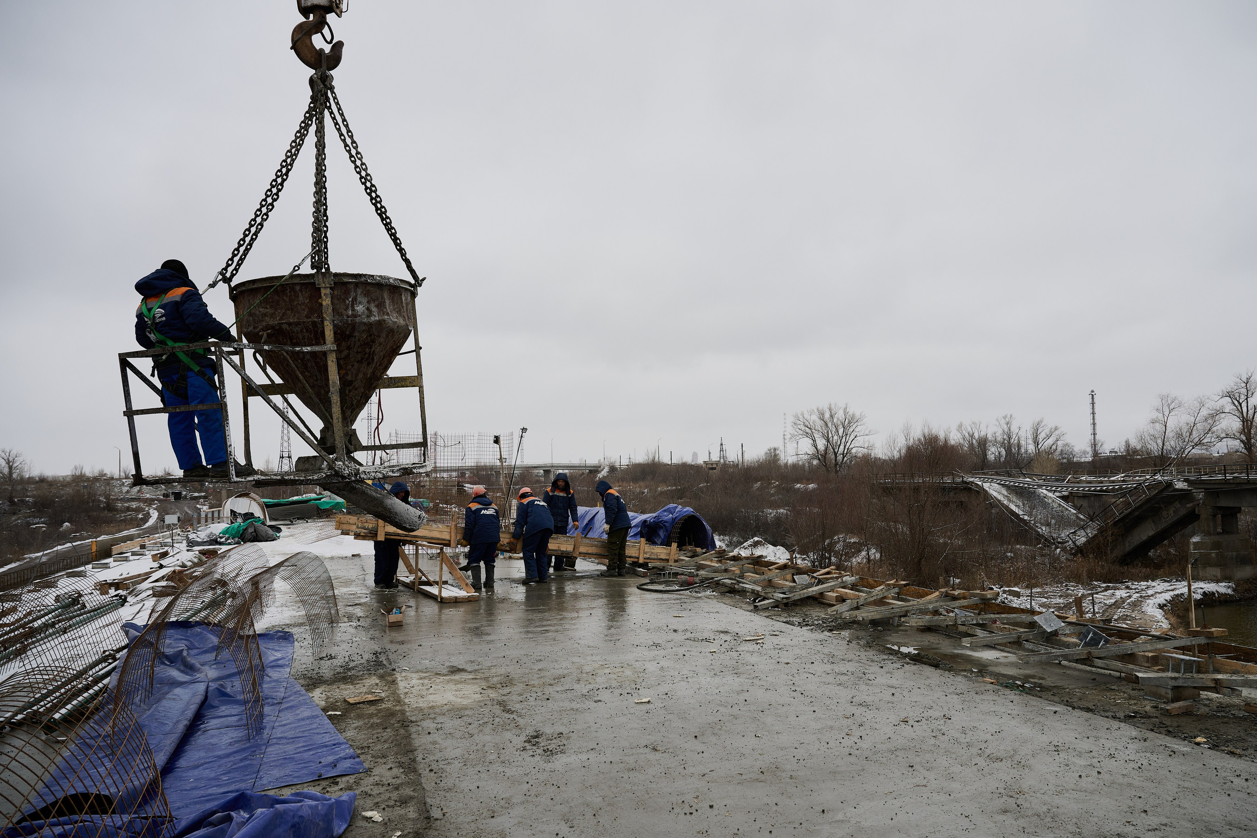 Северодонецк (Луганская область). Декабрь 2024. Фотограф Роман Адлер