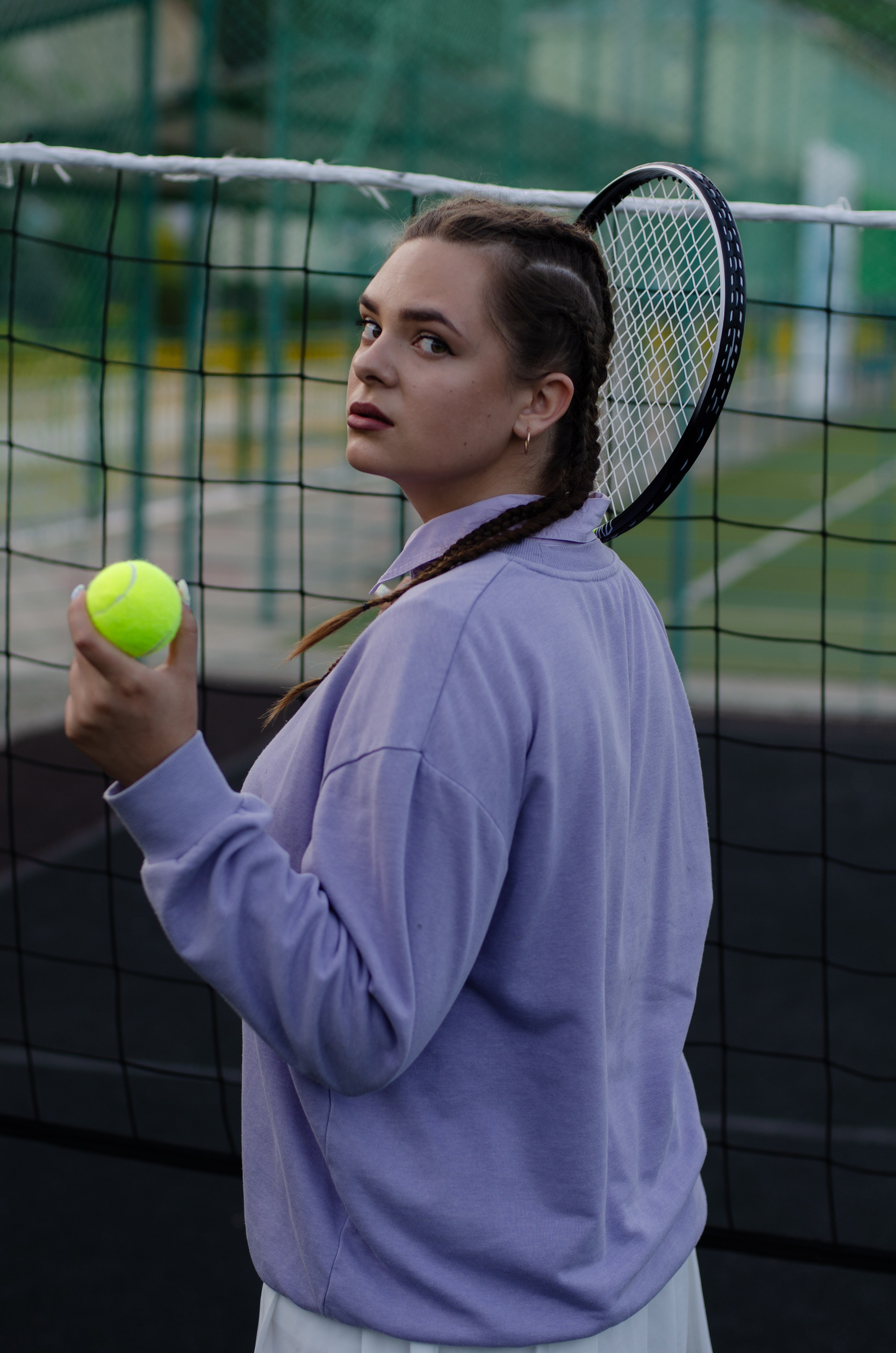 Александра, теннис. Фотограф Челябинск Ирина Ермоленко