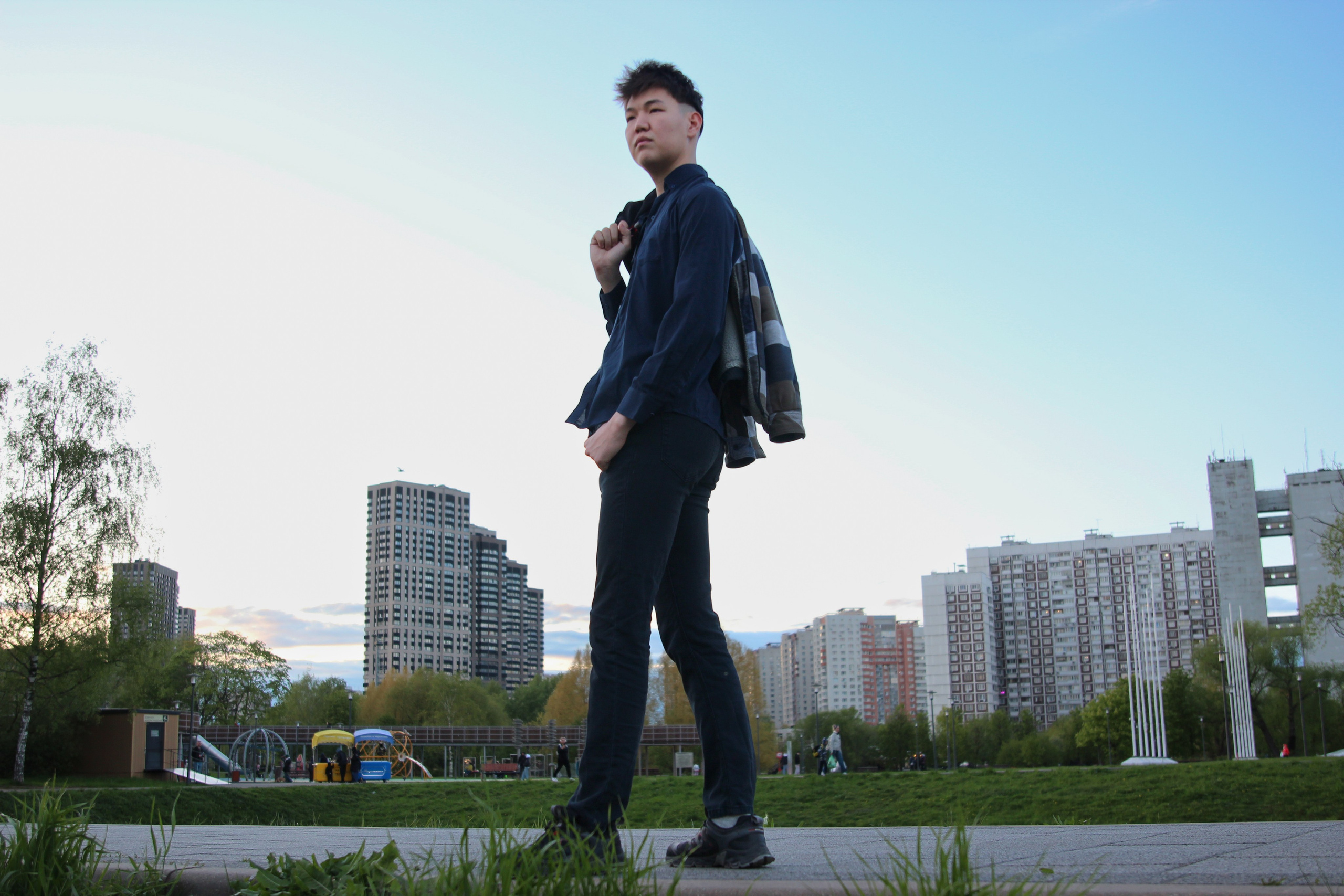 Тимур в парке Дружбы. Ваш личный фотограф в Москве Мила