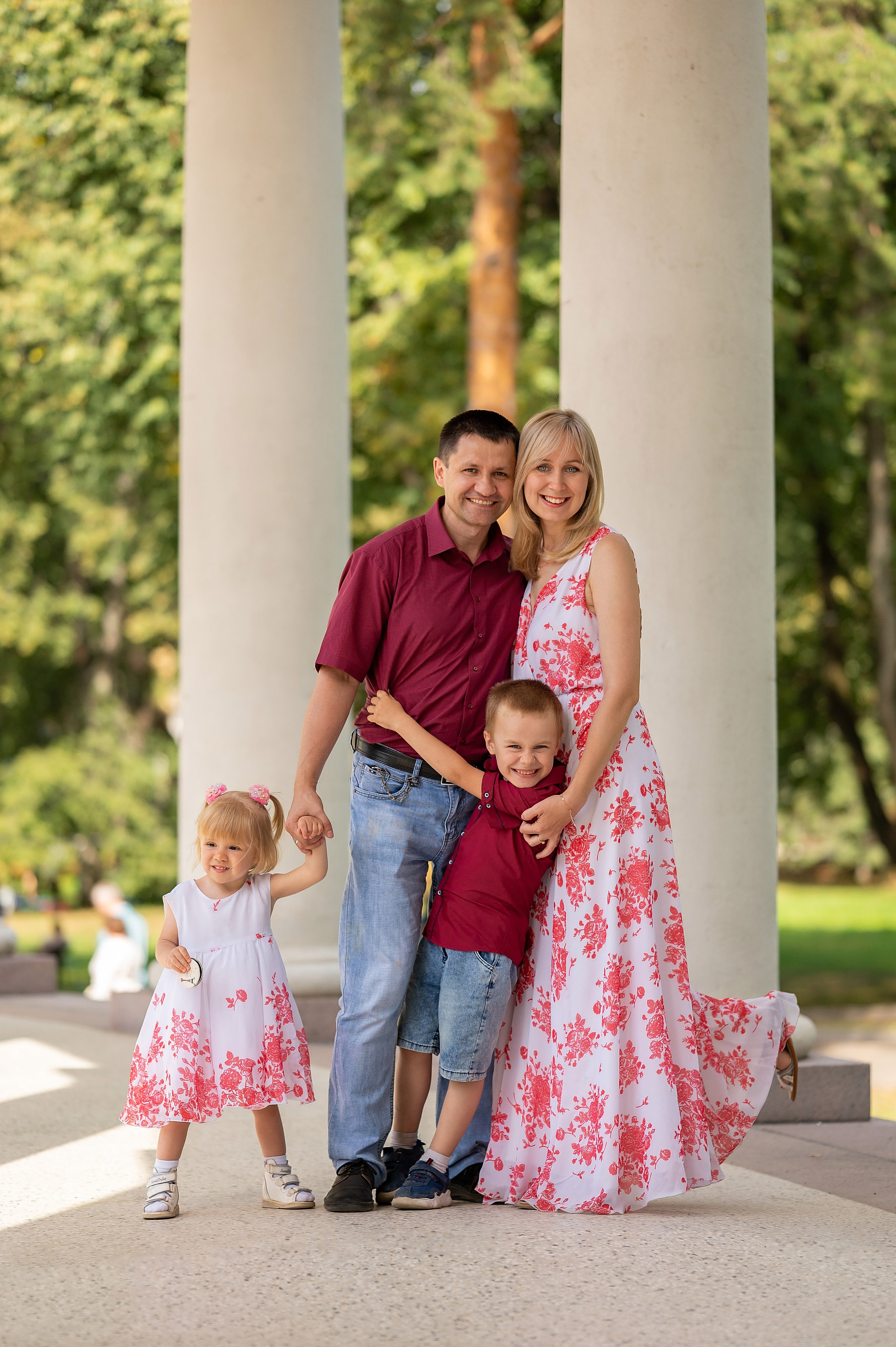 Прогулка в Усадьбе Архангельское. Детский и семейный фотограф г. Москва Оксана Катаджи
