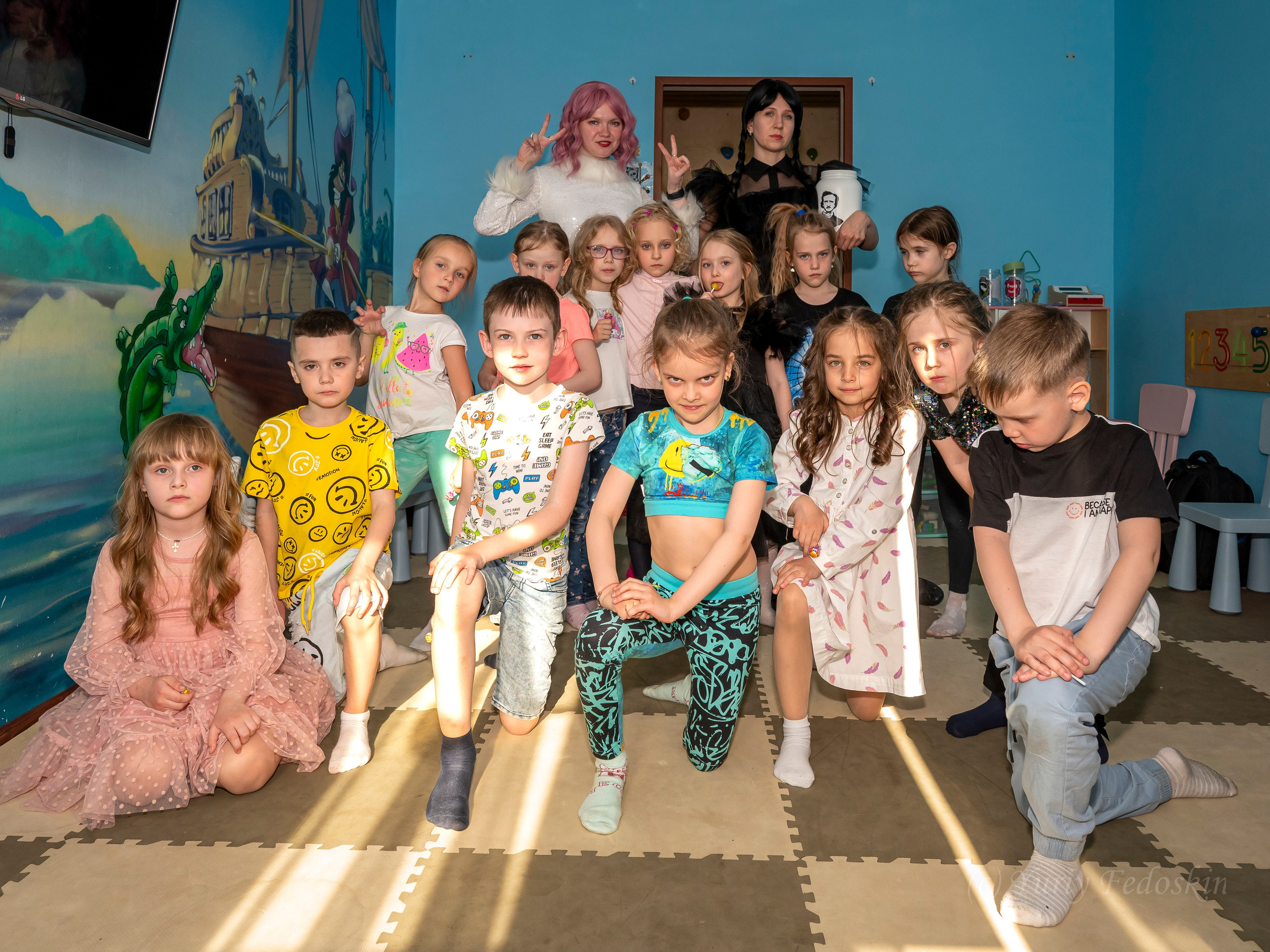 Детский праздник в «Стране чудес». Профессиональный фотограф интерьеров в Москве Юрий Федоскин