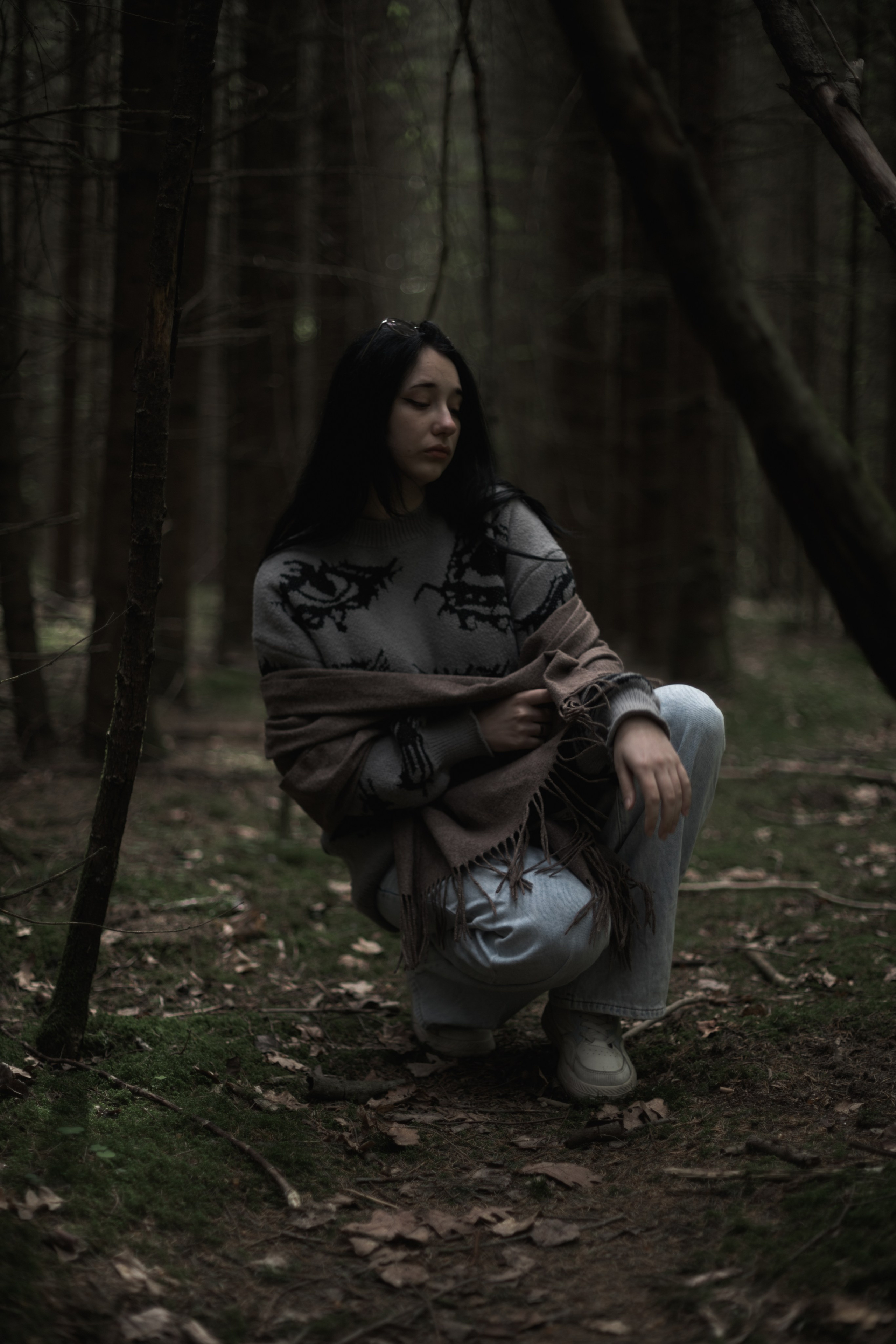 Полина Л — (Лесной массив). — Digital Noise —