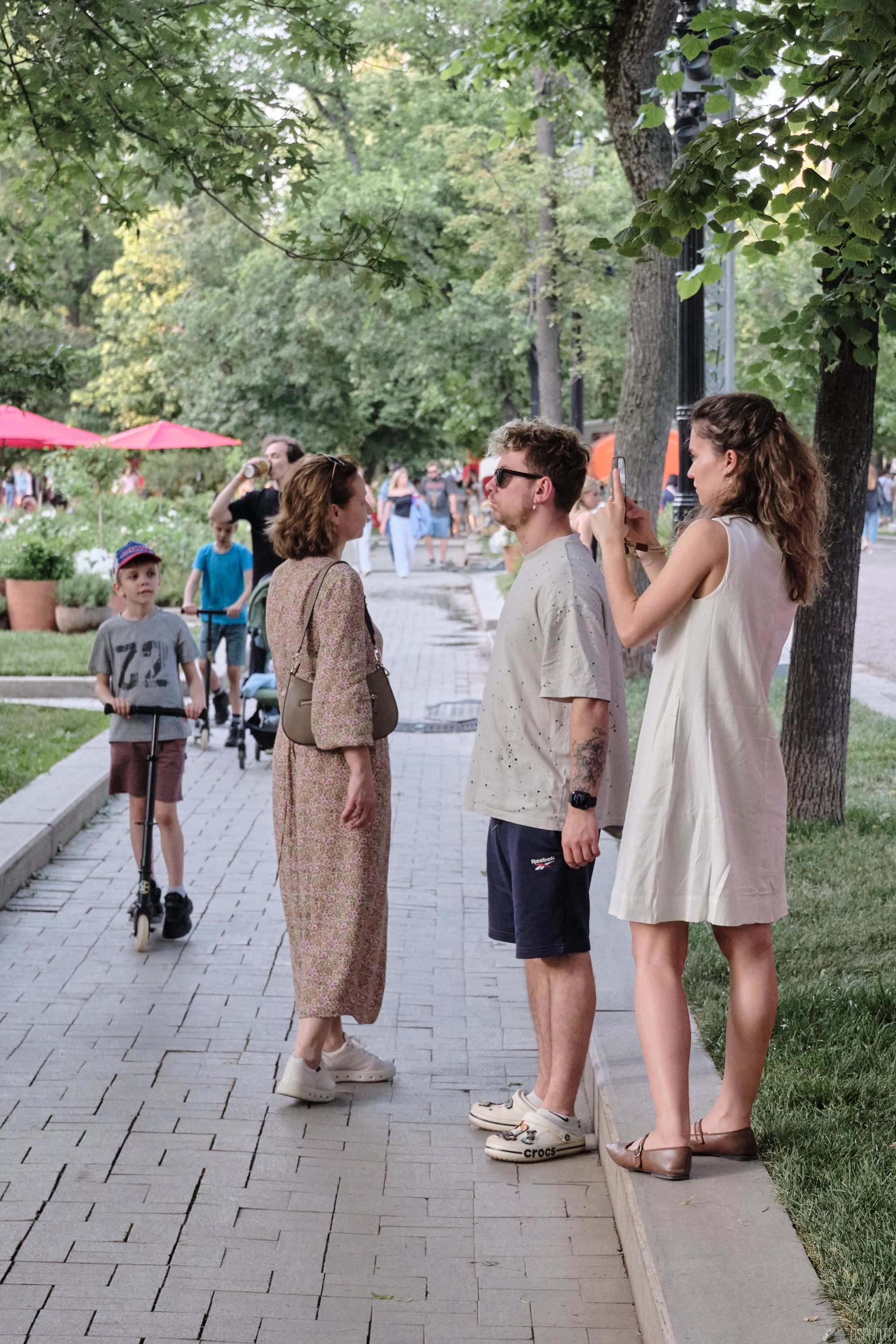 Бульвары для всех l Лето в Москве. Фотографъ Сергѣевъ. Поймать мгновеніе